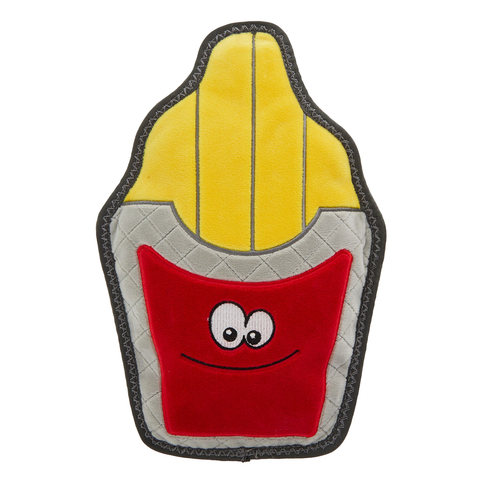 Top Paw® Rip Roarin' Tough French Fries Dog Toy Tough Plush dog