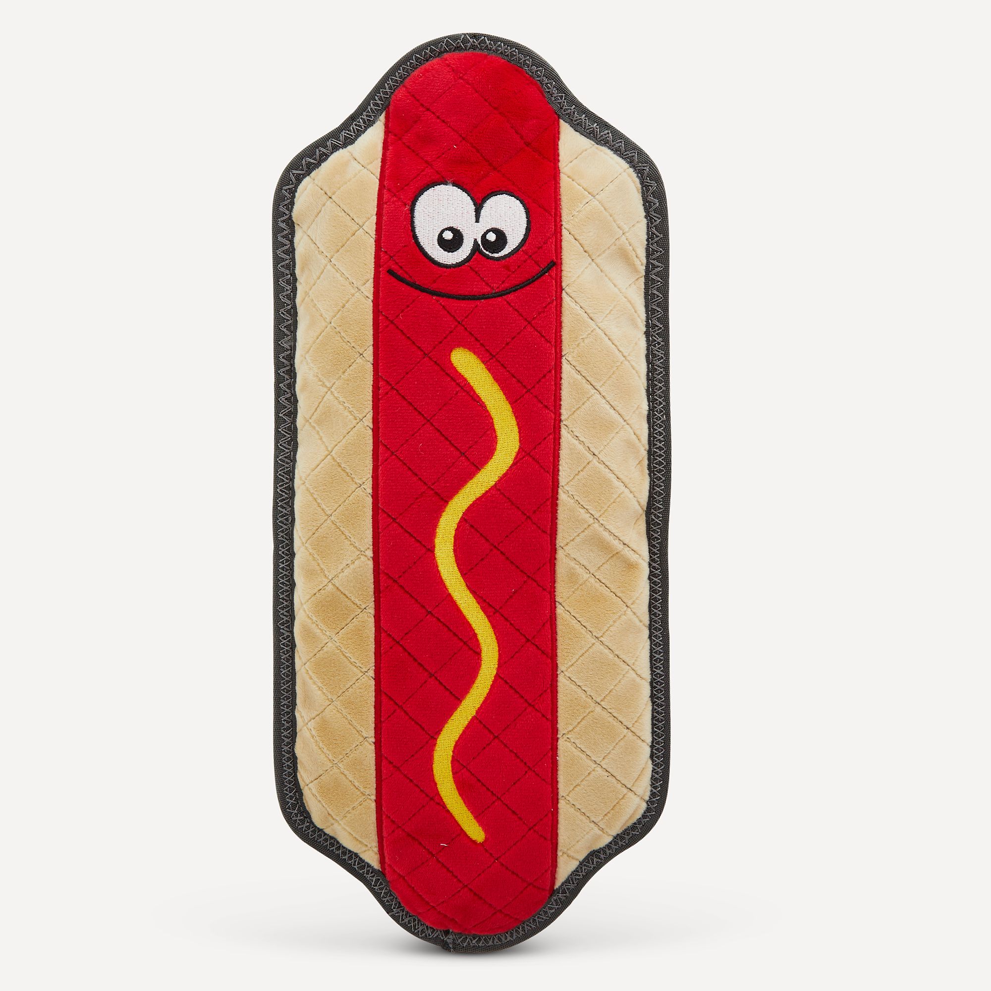Joyhound Rip Roarin' Tough Hot Dog Dog Toy Tough Plush