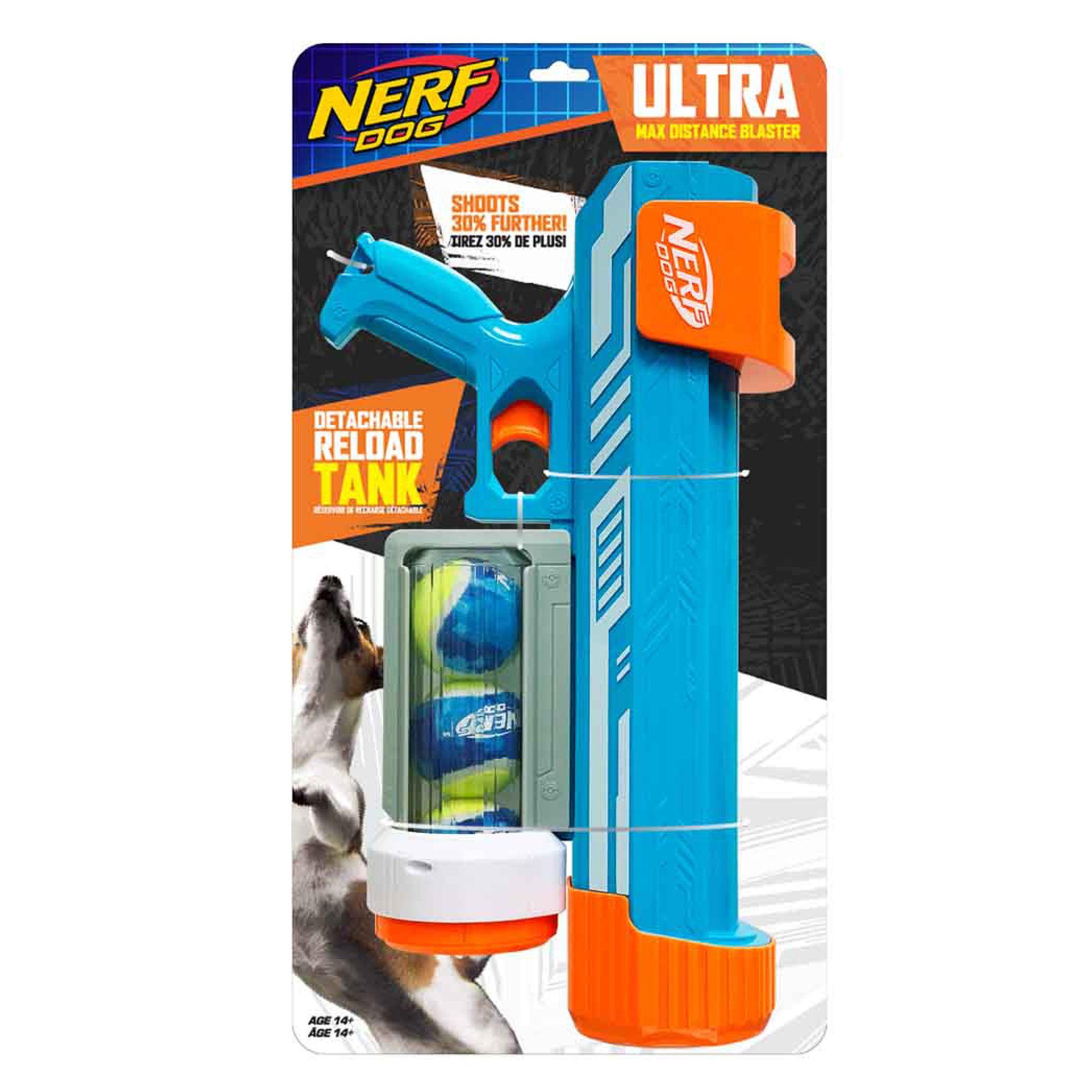 Nerf™ Dog Ultra Max Distance Tennis Ball Blaster Dog Toy 3 Pack