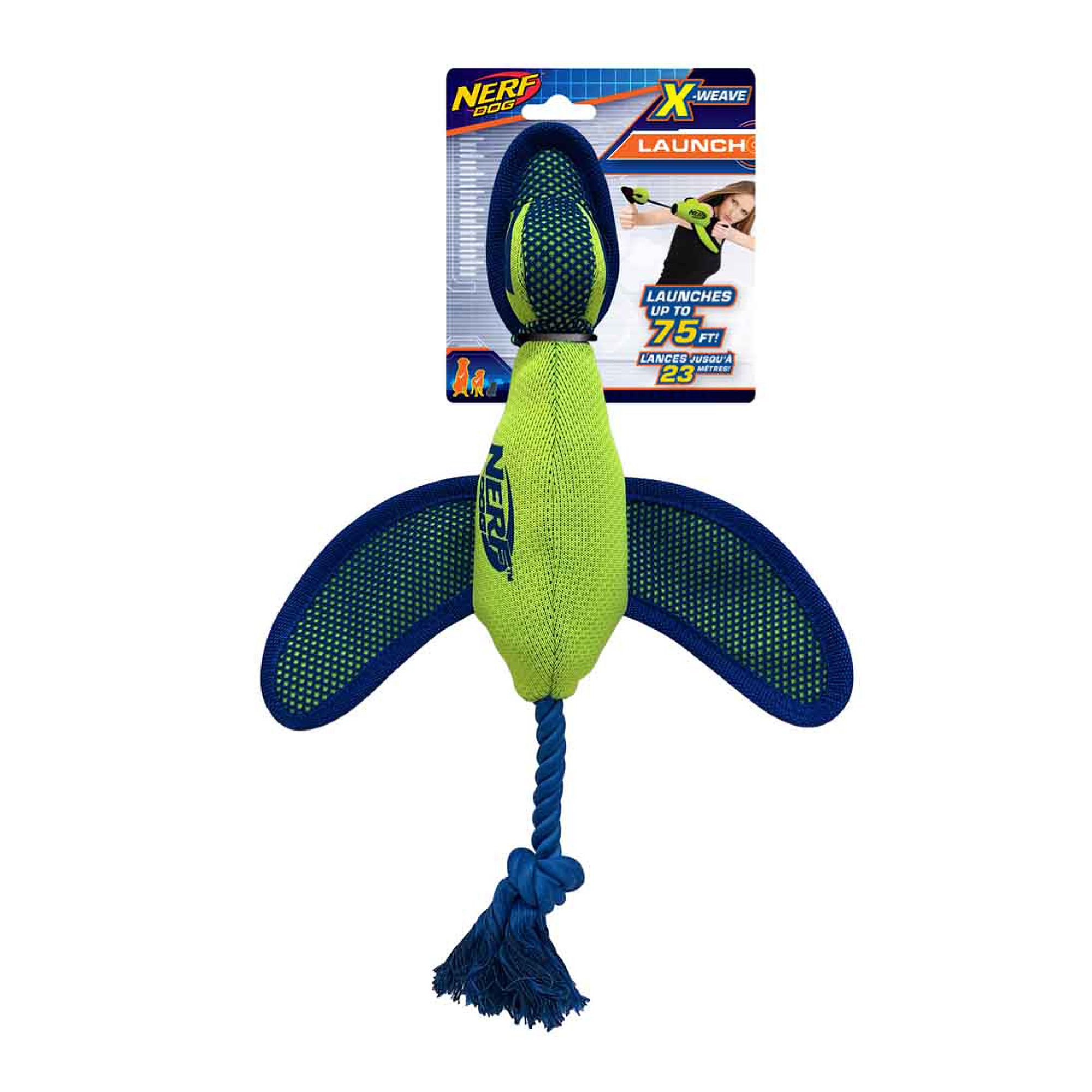 Nerf™ Dog XWeave Launching Duck Dog Toy dog Fetch Toys PetSmart