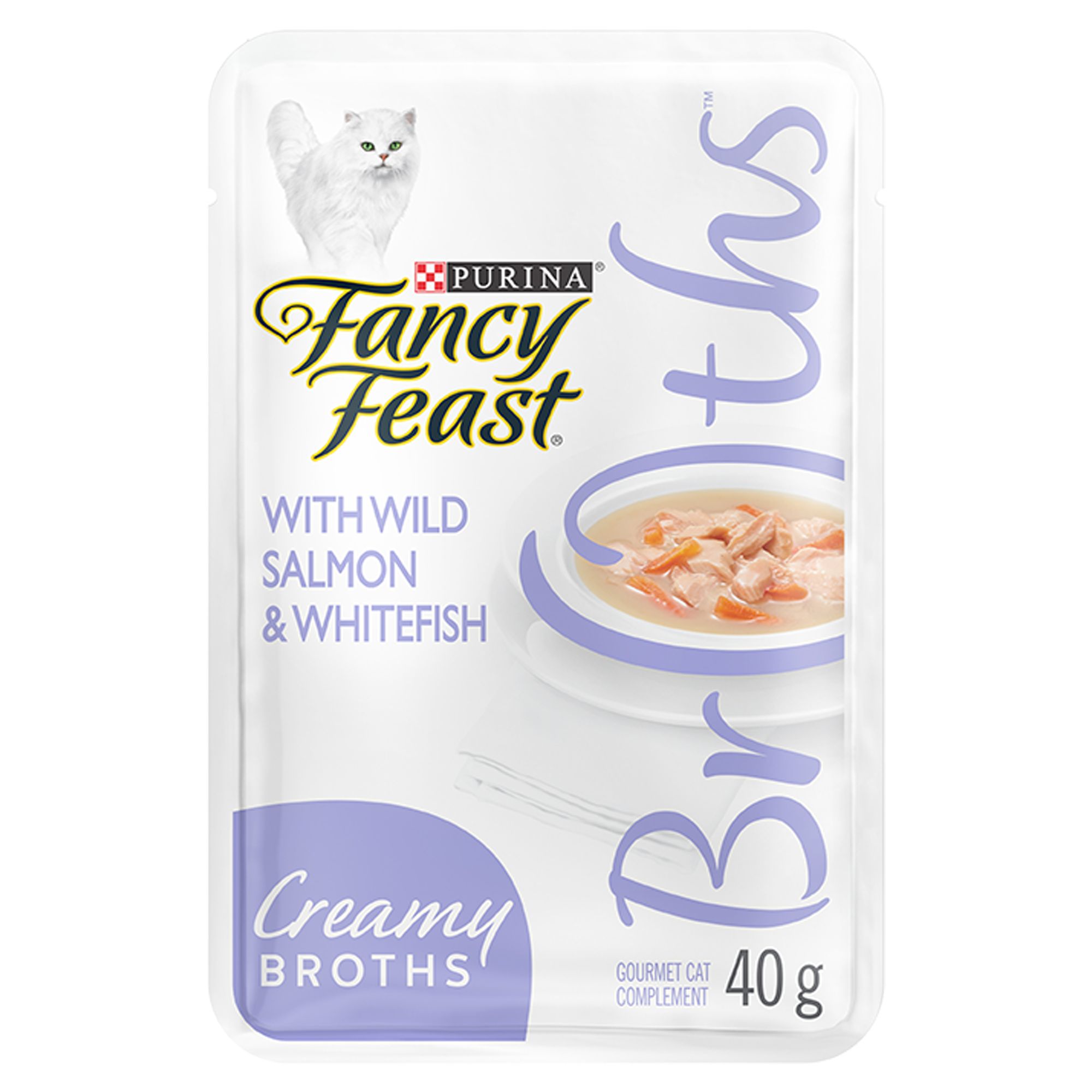 Fancy Feast® Creamy Broths Wet Cat Food cat Food Toppers PetSmart