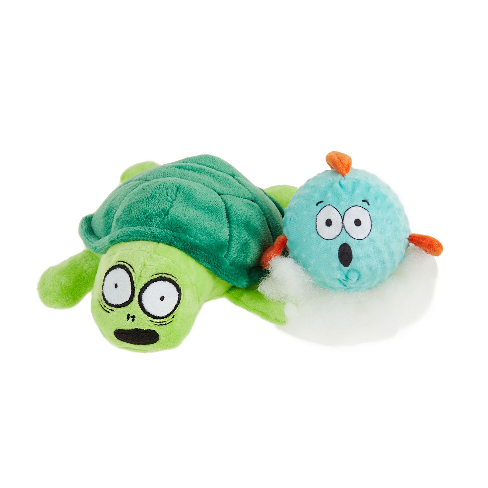 OMG! SURPRISE™ Turtle with Tadpole Dog Toy Plush, Squeaker dog