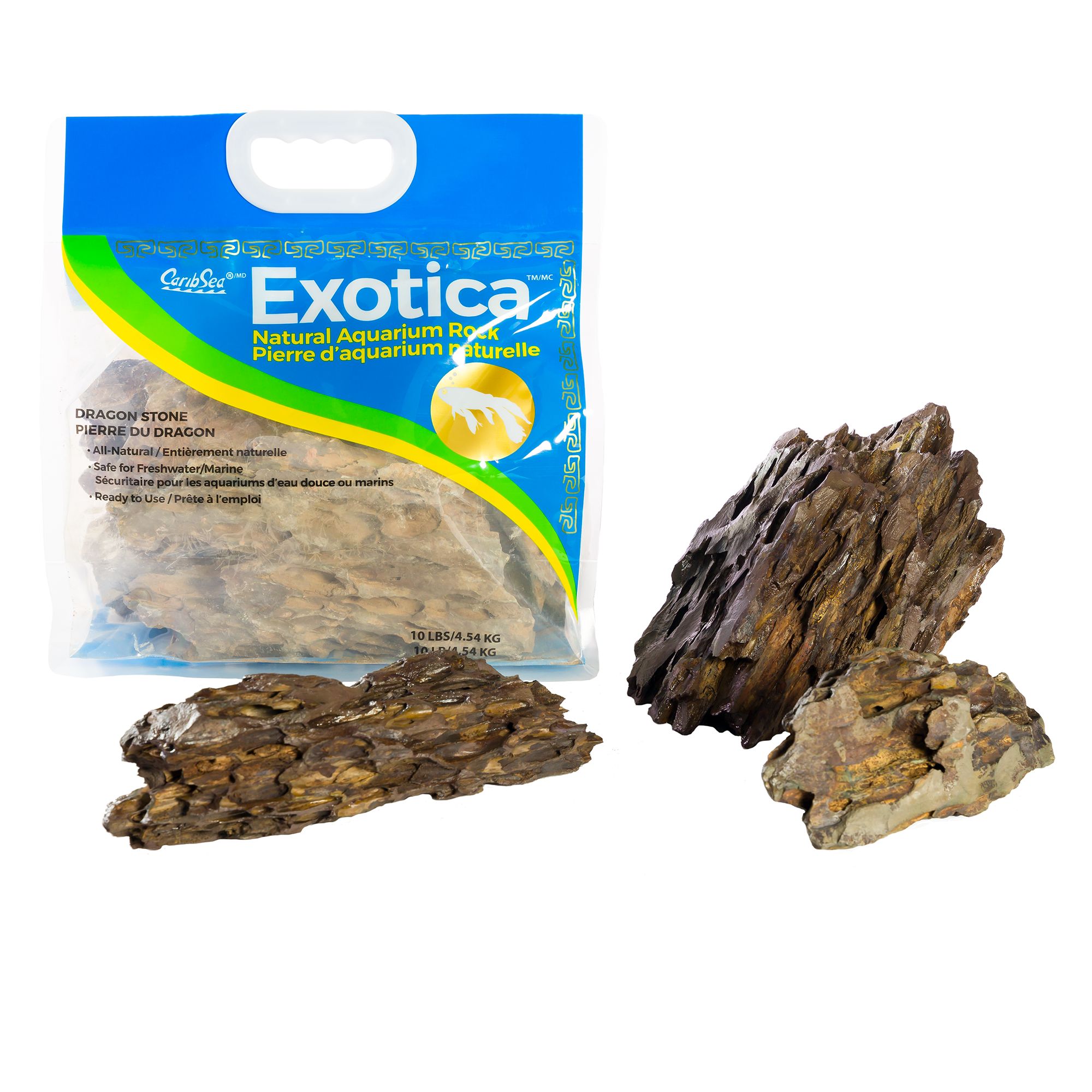 CaribSea Exotica Dragon Stone fish Gravel, Sand & Stones PetSmart