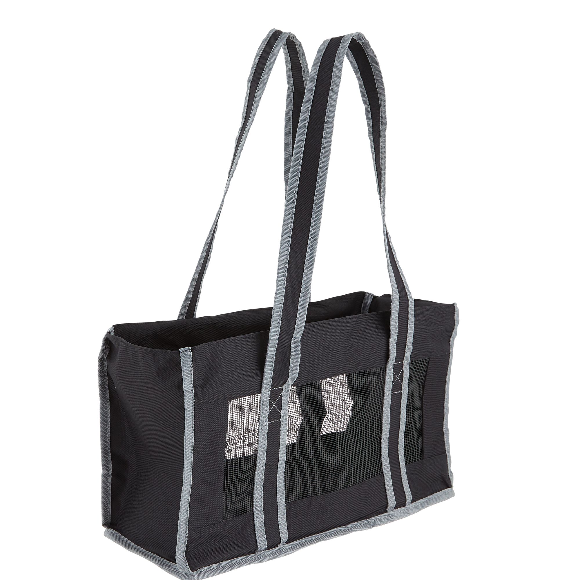 Top Paw® SoftSided Nylon Dog & Cat Zipper Tote, 16in dog Carriers & Crates PetSmart