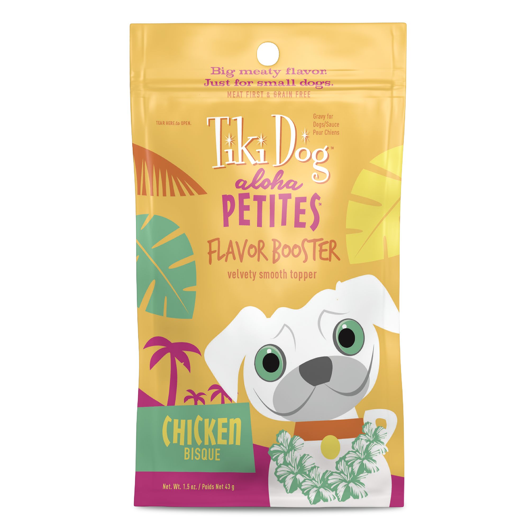 Tiki Dog® Aloha Petites® Flavor Booster All Life Stage Dog Food Topper