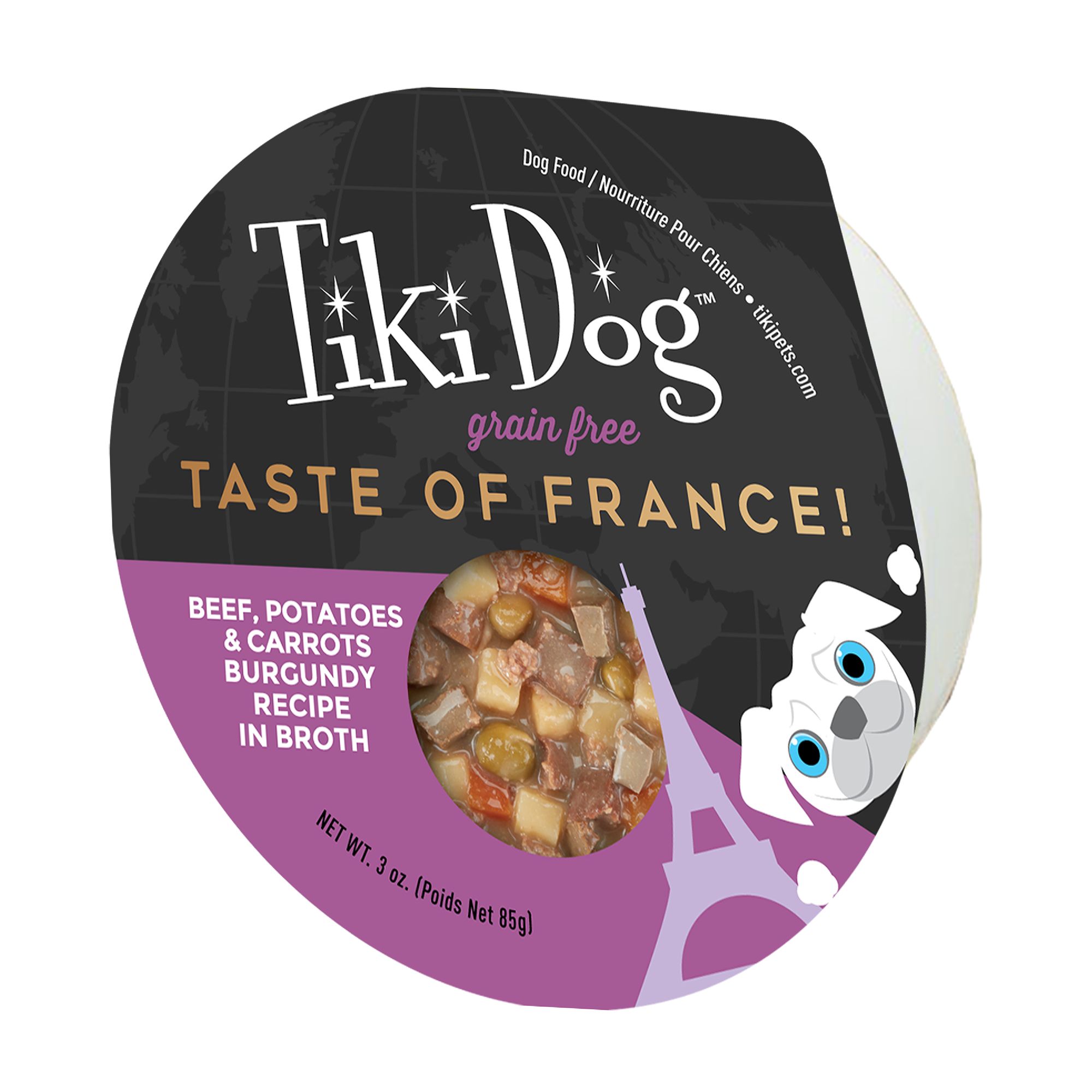 Tiki Dog® Taste of France All Life Stage Wet Dog Food Beef & Potatoes