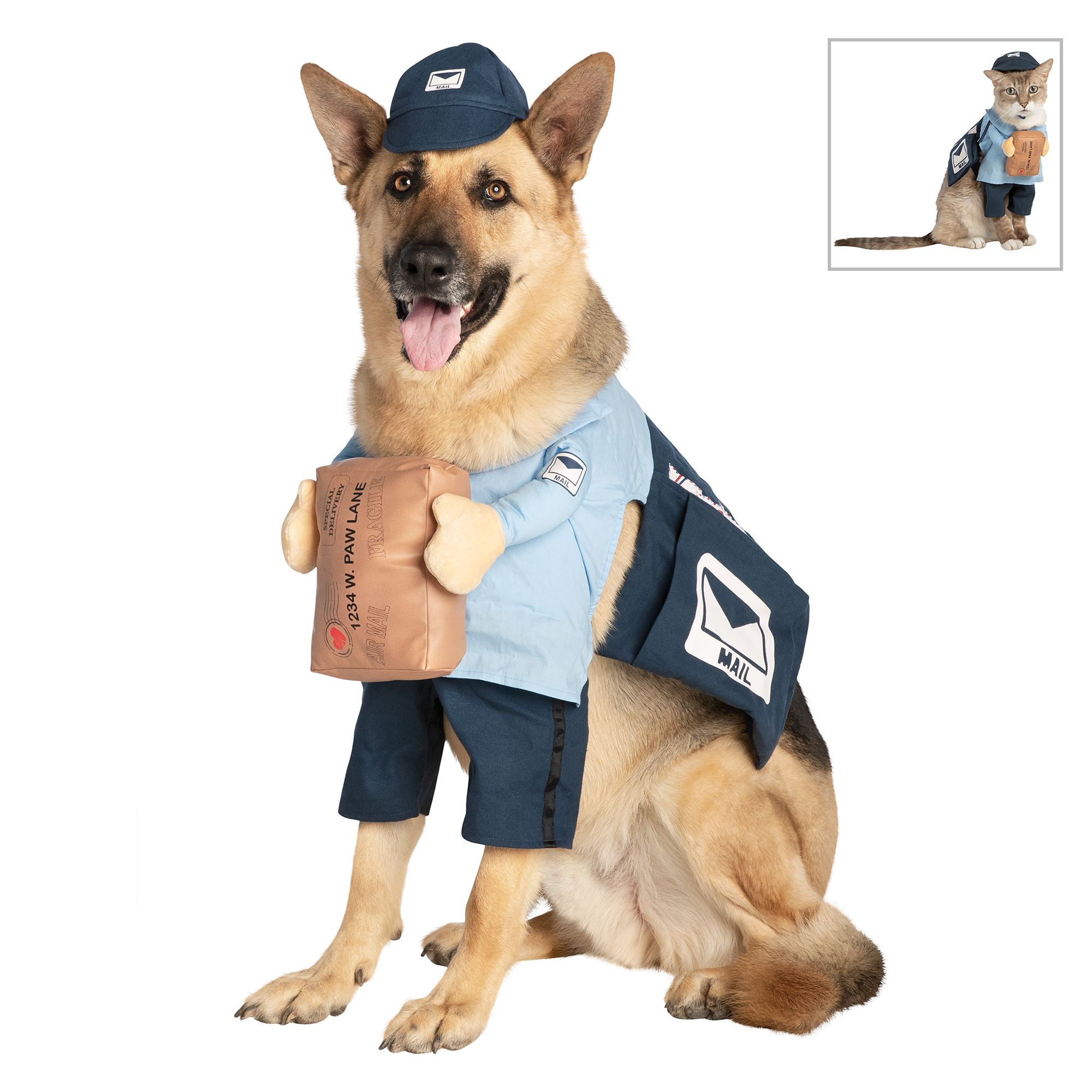 Dog Mail Carrier Costume USPS ubicaciondepersonas.cdmx.gob.mx