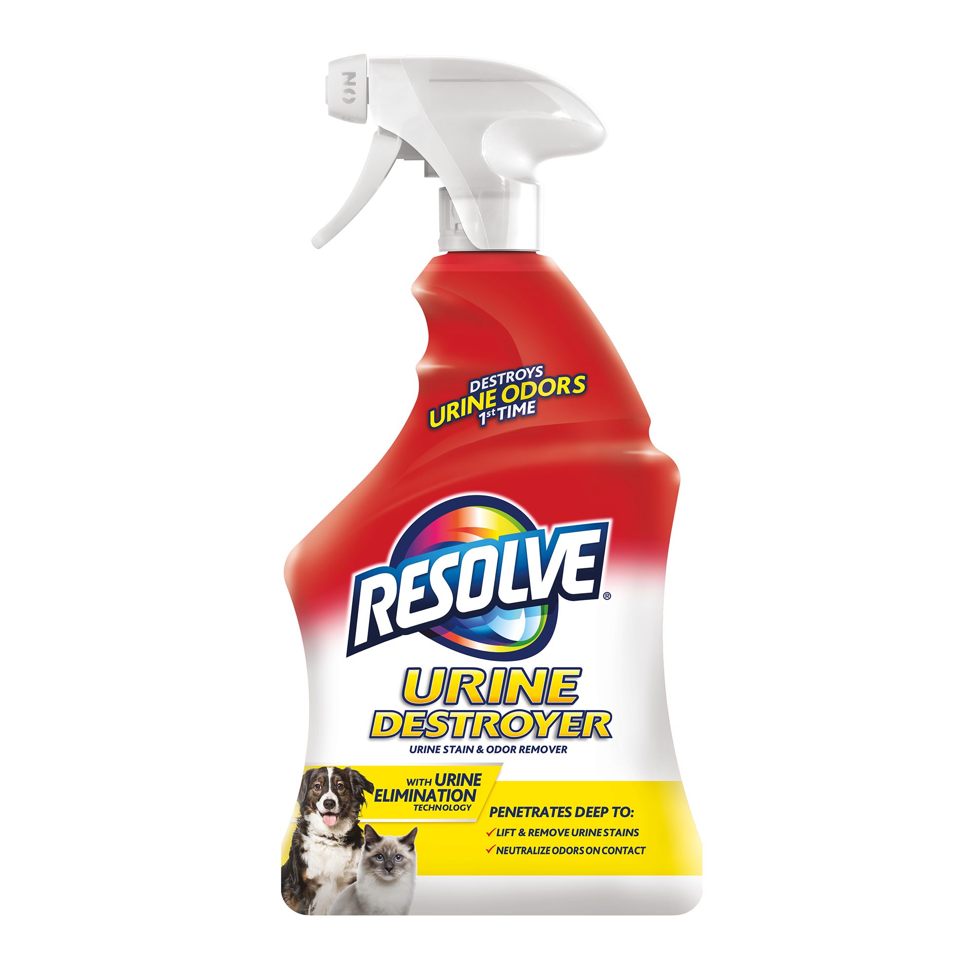 Resolve Urine Destroyer for Dogs and Cats Urine Stain & Odor Remover