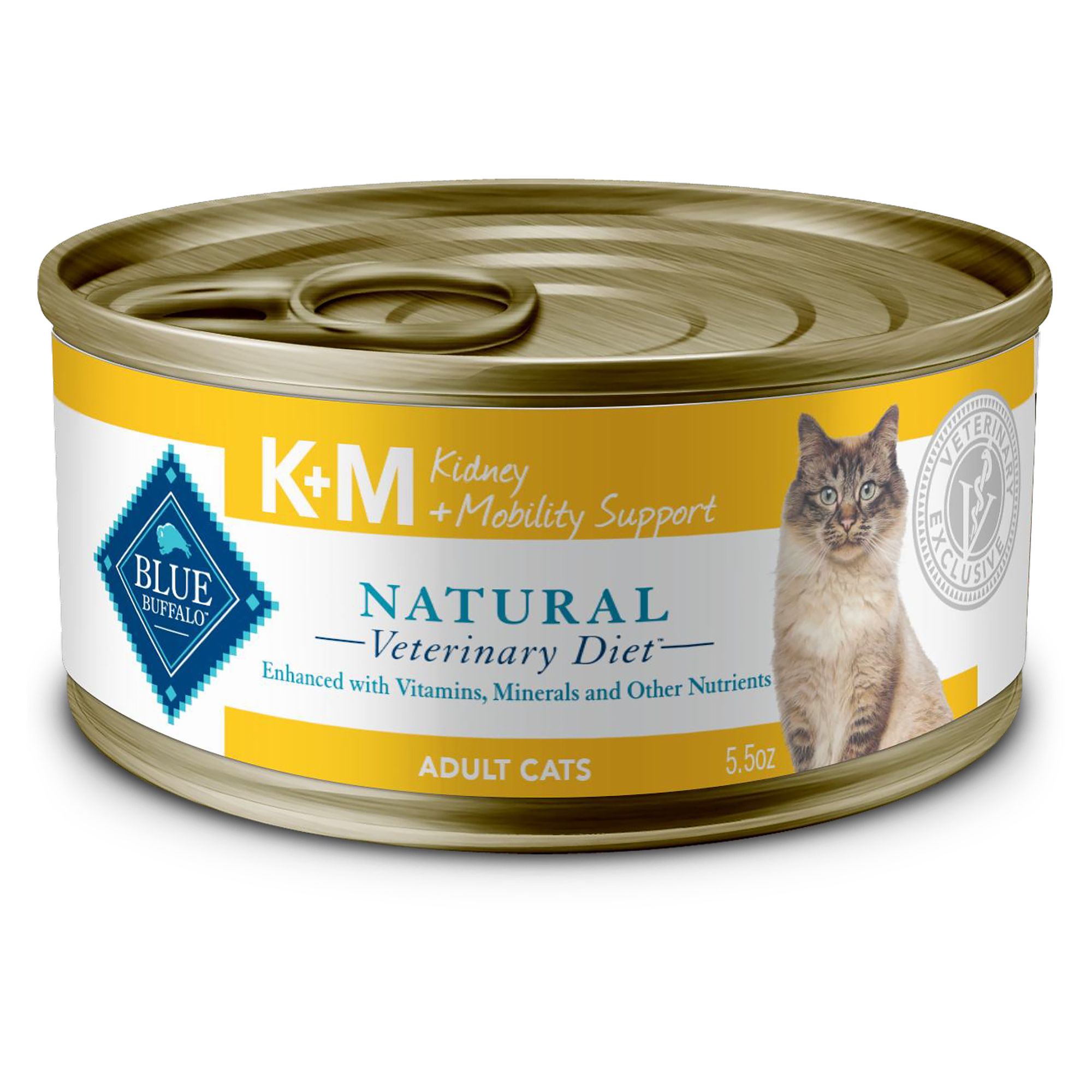 Blue Buffalo® Blue Natural Veterinary Diet™ K+M Adult Wet Cat Food