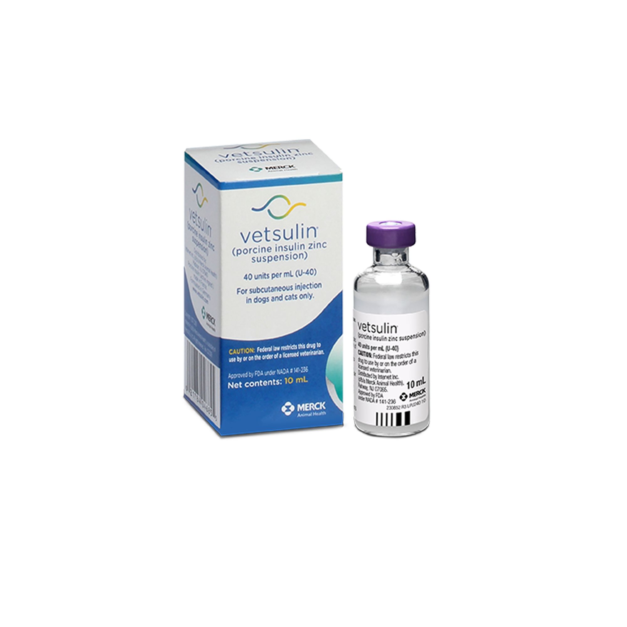 Vetsulin Insulin for Dogs and Cats 10 ml Vial Pharmacy Diabetes