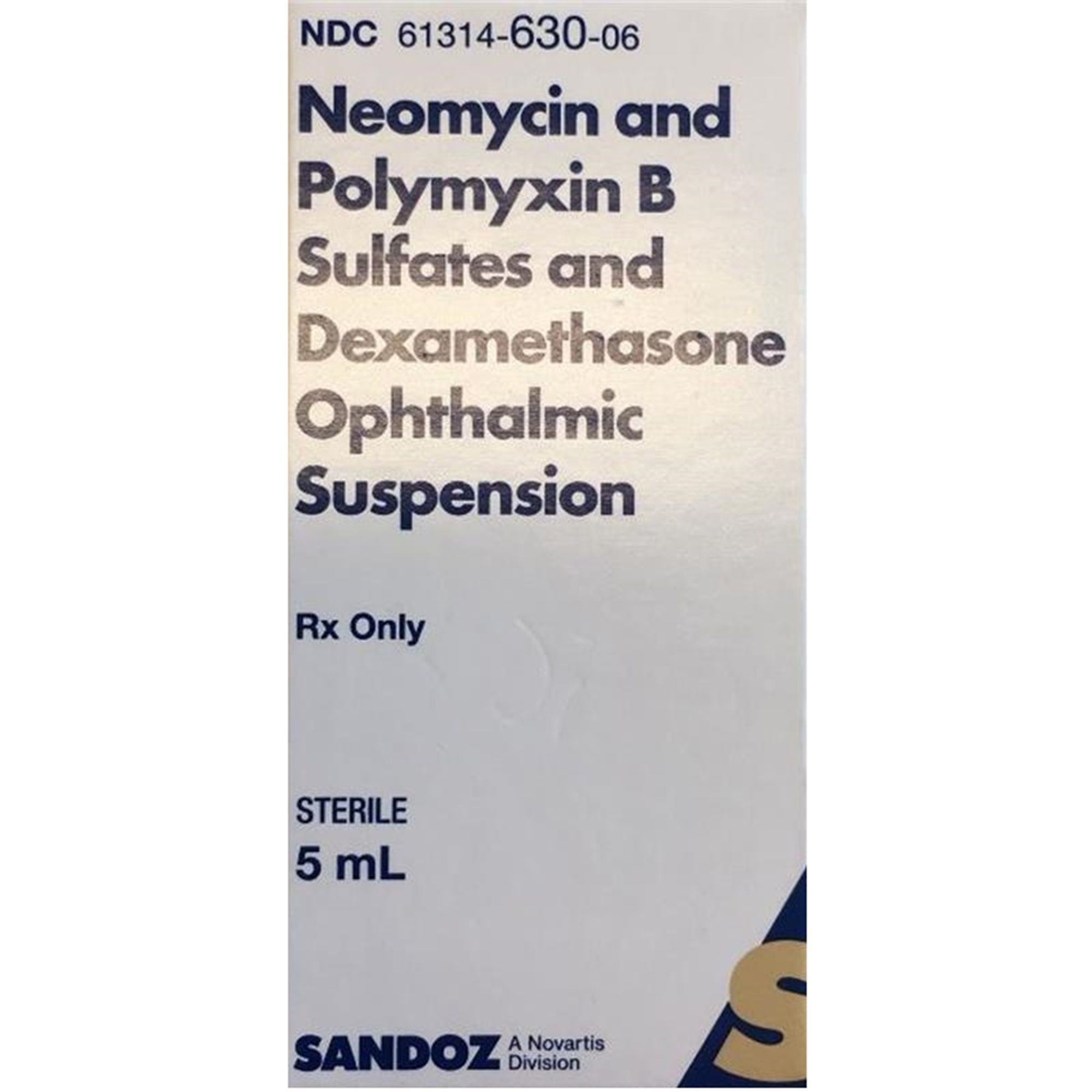 Neo Poly Dex Ophthalmic Suspension 5 ml Pharmacy Ear & Eye Care