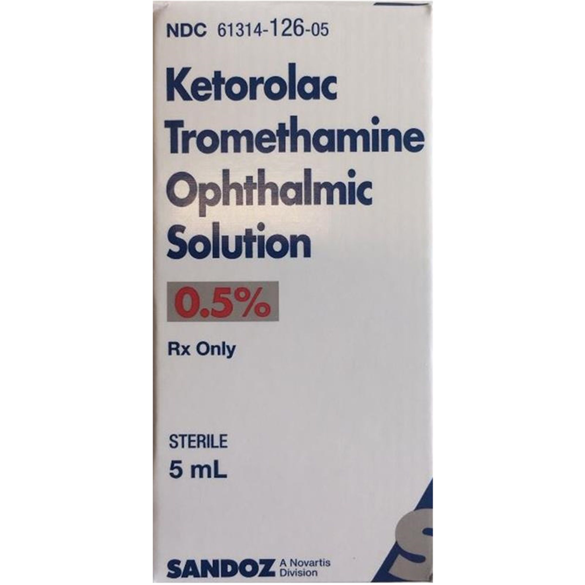 Ketorolac Tromethamine 0.5 Ophthalmic Solution Pharmacy Ear & Eye