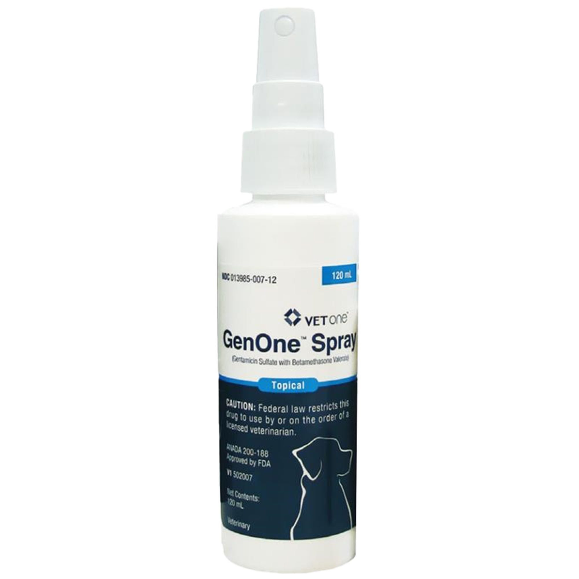 GenOne Topical Spray (Gentamicin/Betamethasone) Pharmacy Allergy