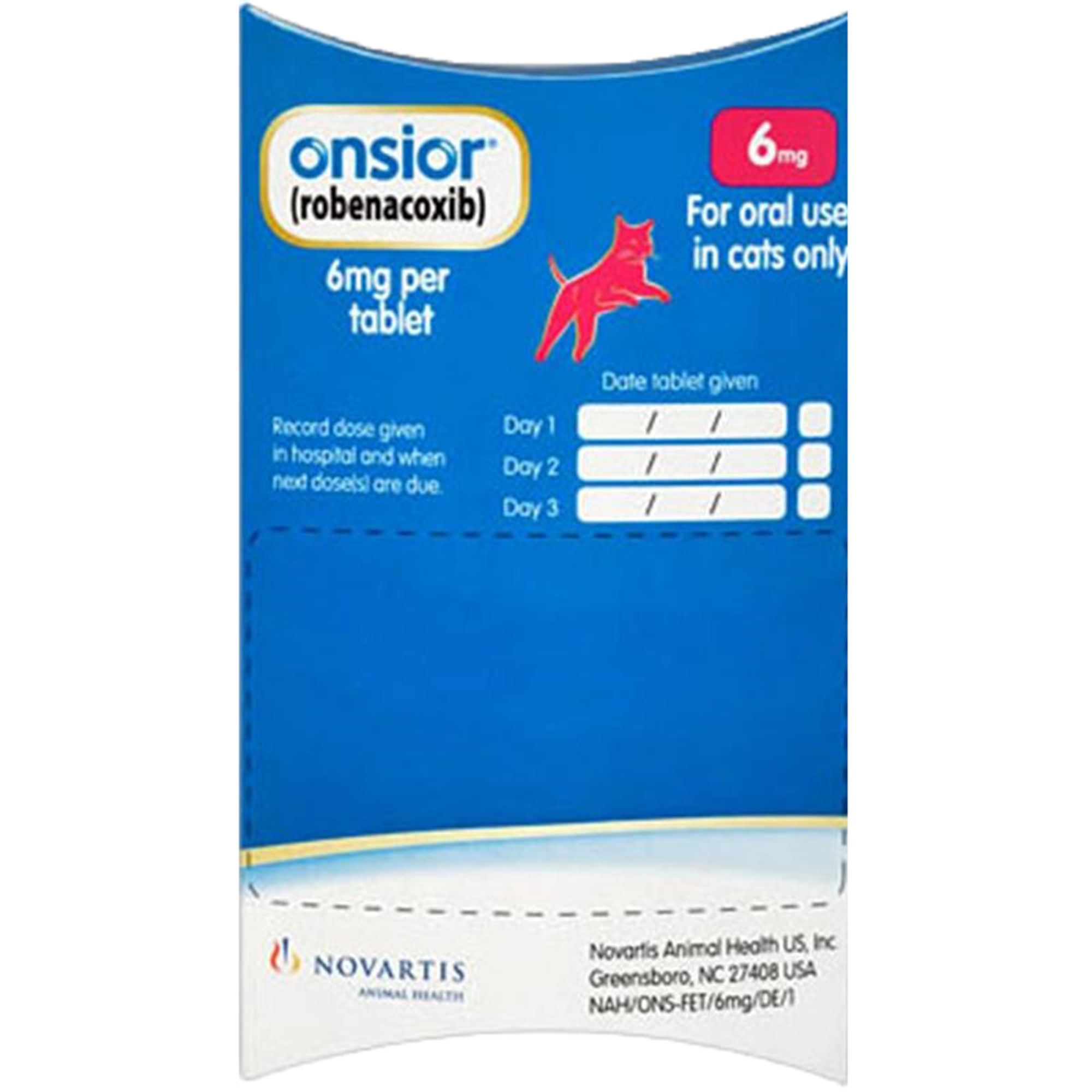 Onsior for Cats, 6 mg 3 tablets Pharmacy Arthritis & Pain Relief