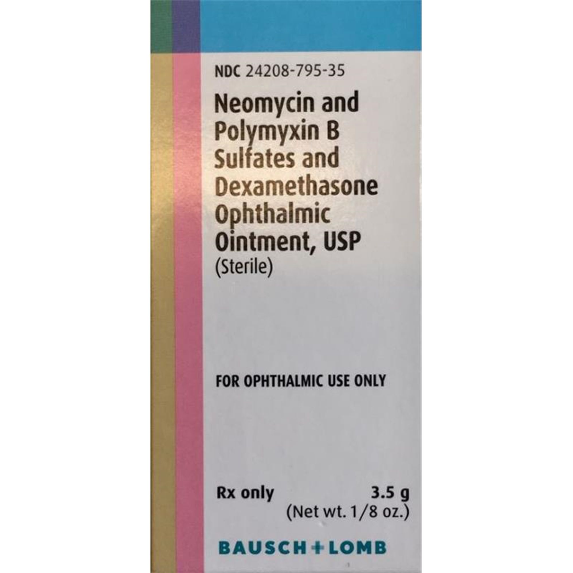 Neo Poly Dex Ophthalmic Ointment, 3.5 g Pharmacy Ear & Eye Care