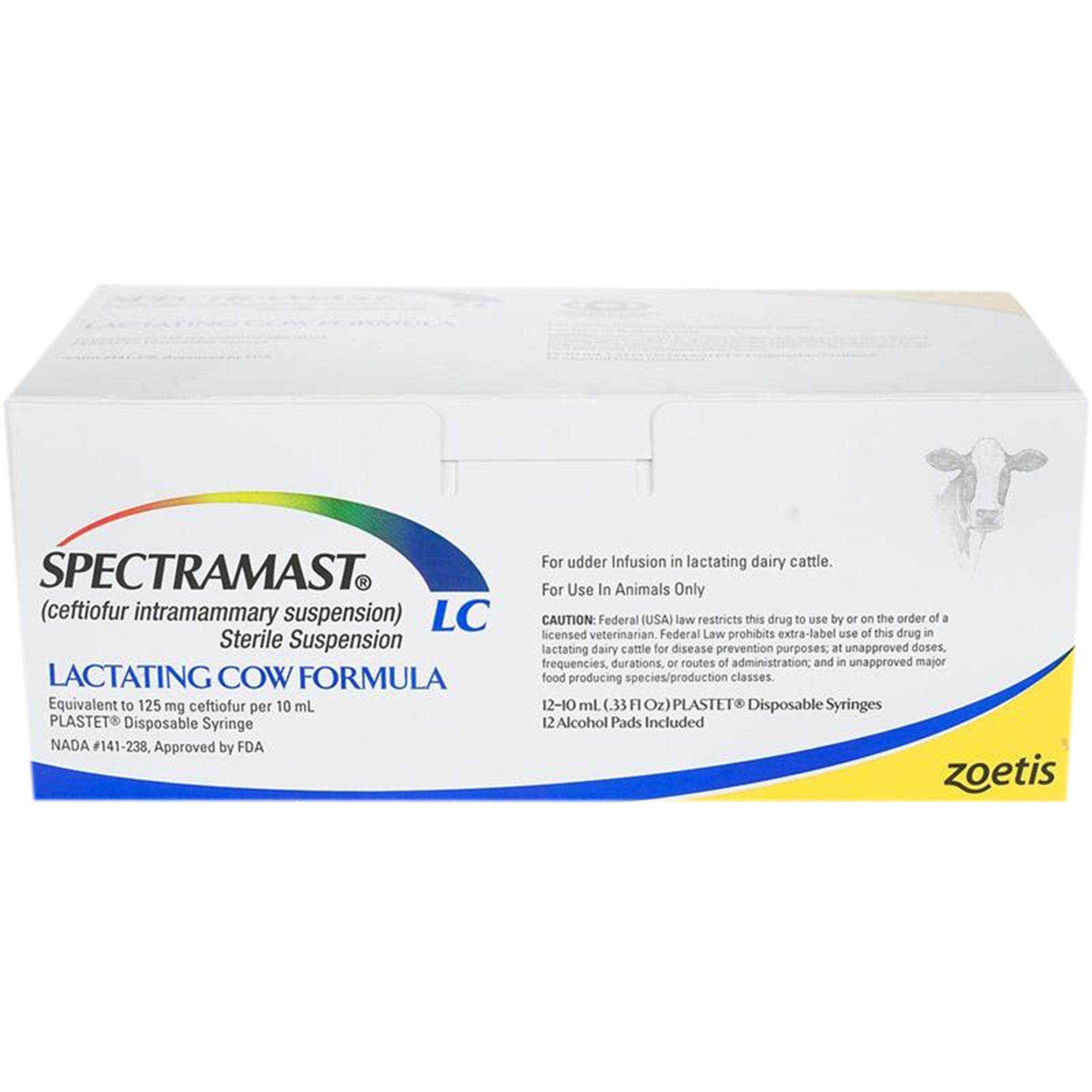 Spectramast LC Lactating Cow Formula 10 ml disposable syringes