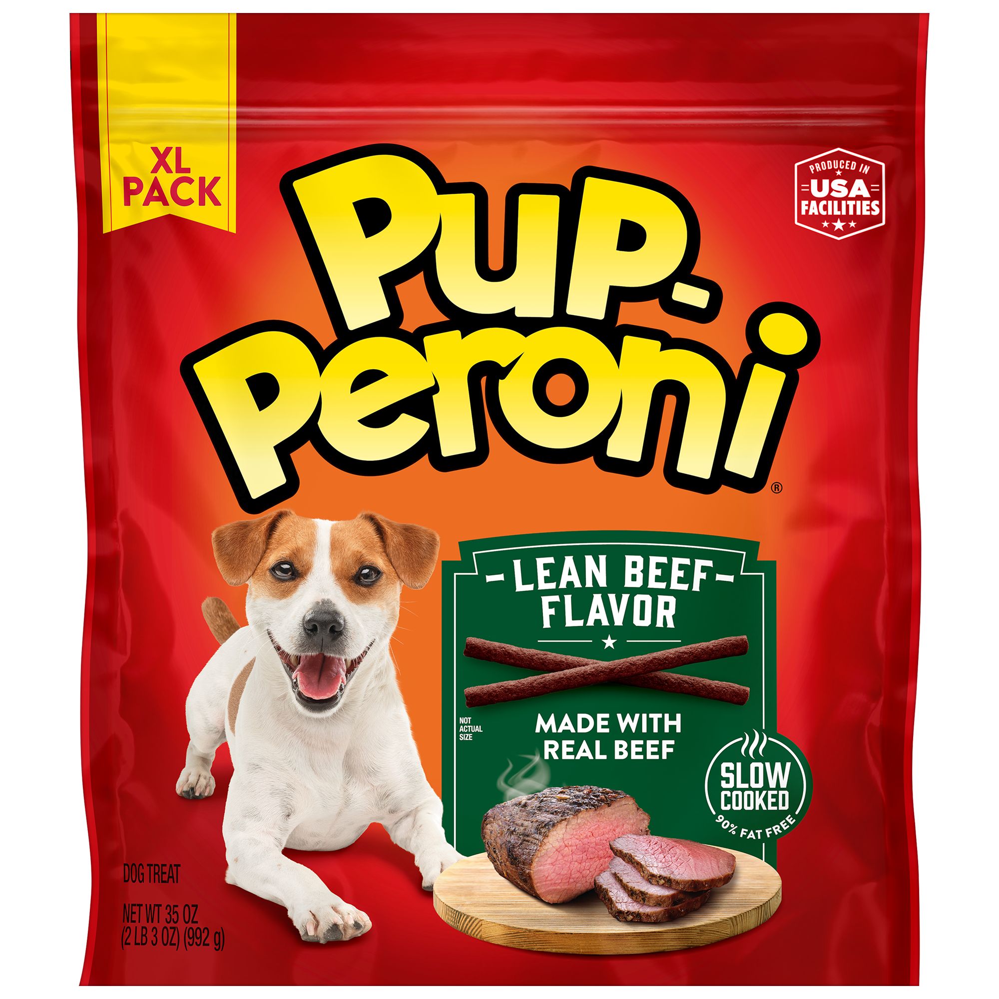Pup Peroni Dog Treat All Ages Lean Beef dog Soft & Chewy Treats