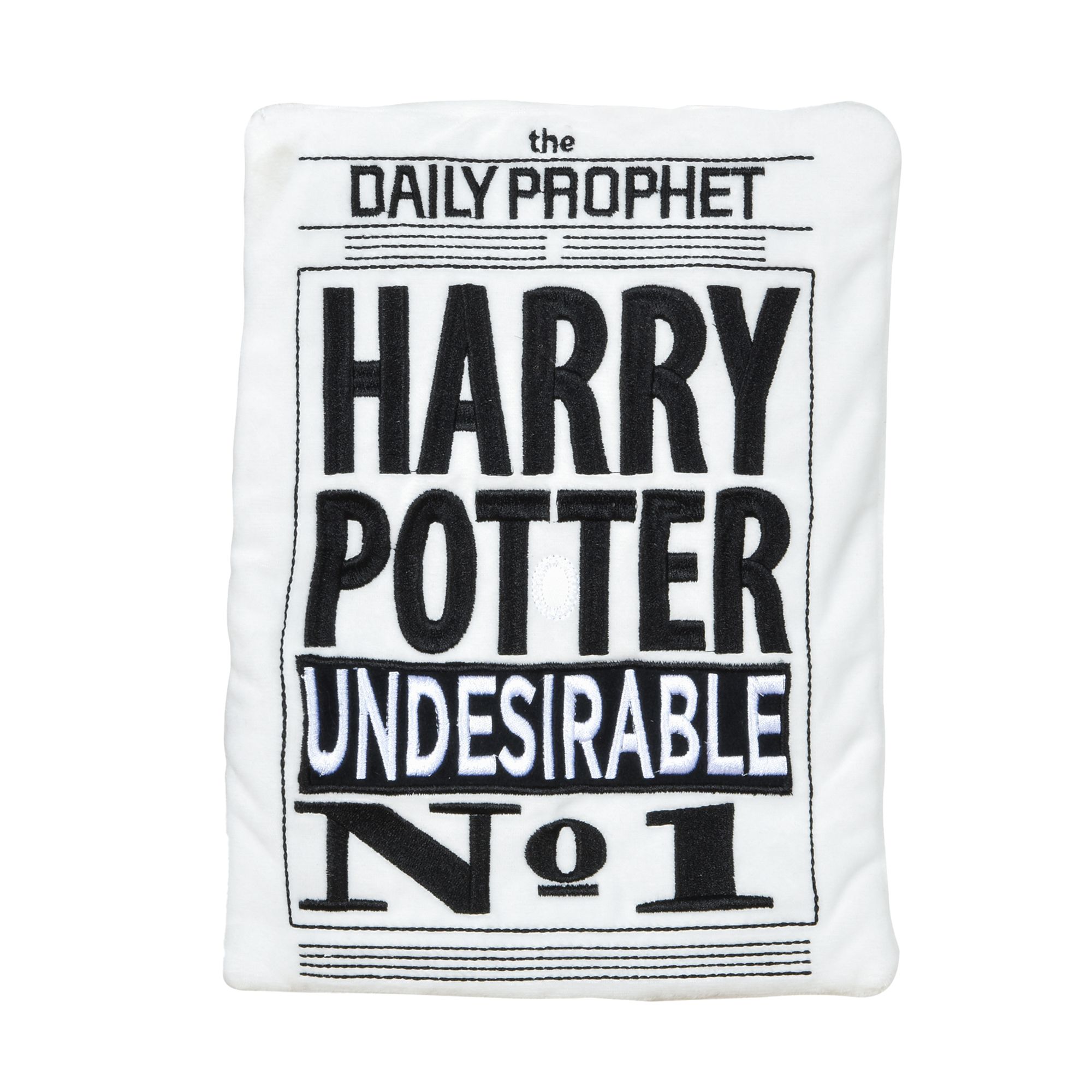 Harry Potter Wizarding World Daily Prophet "Undesirable" Dog Toy Crinkle dog Plush Toys