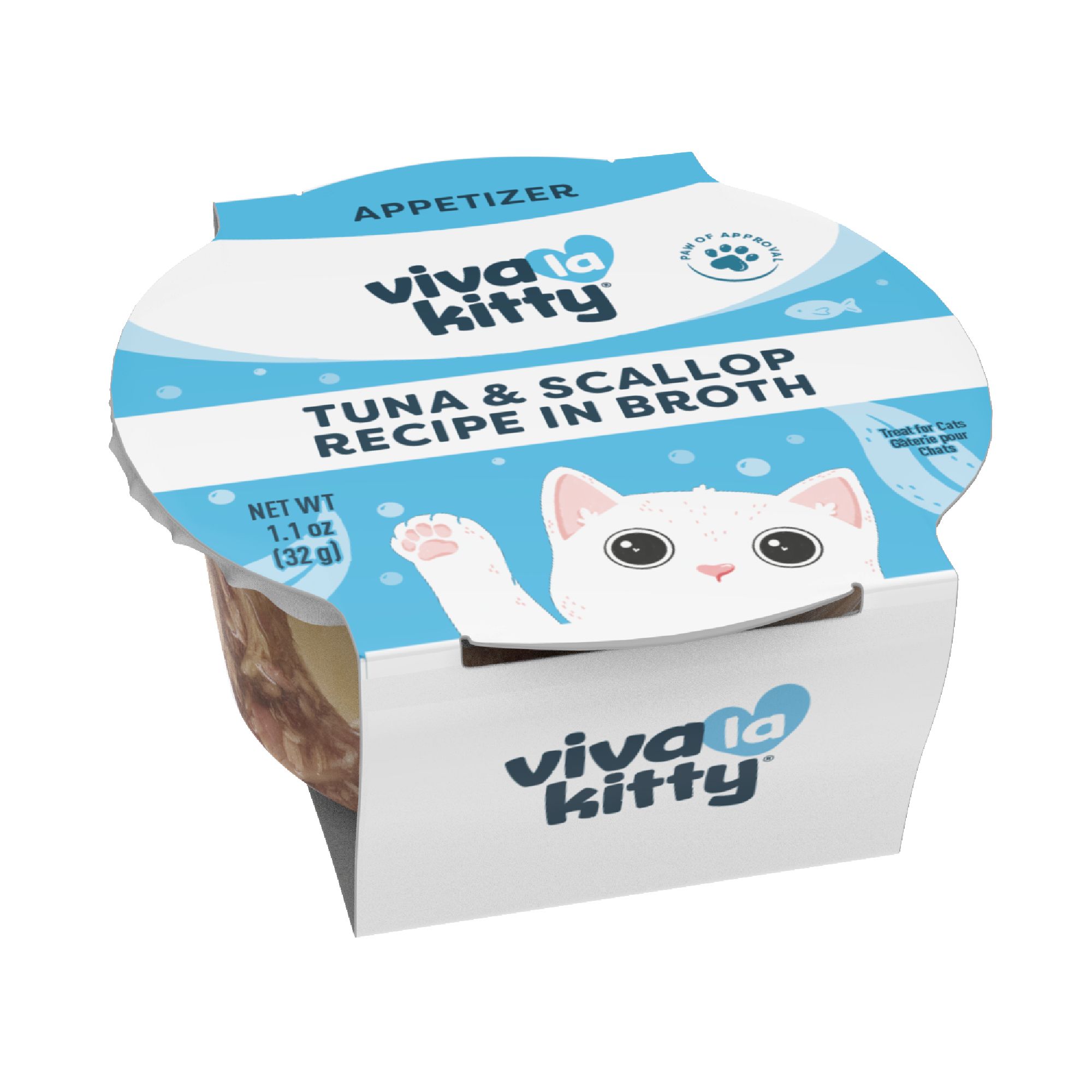 Viva La Kitty® Appetizer Cat Treat Grain Free, High Protein