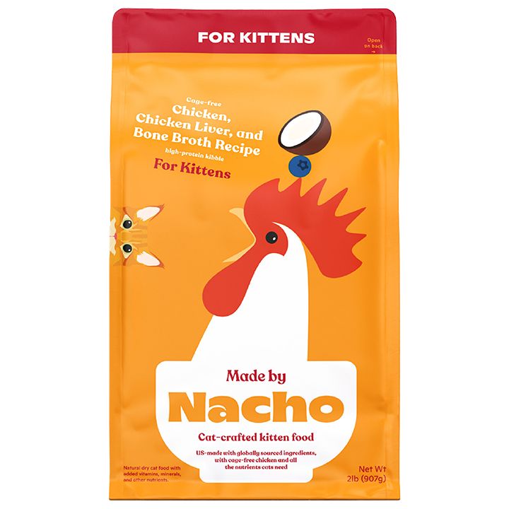 Made by Nacho™ Kitten Cat Food Natural, High Protein, Chicken cat