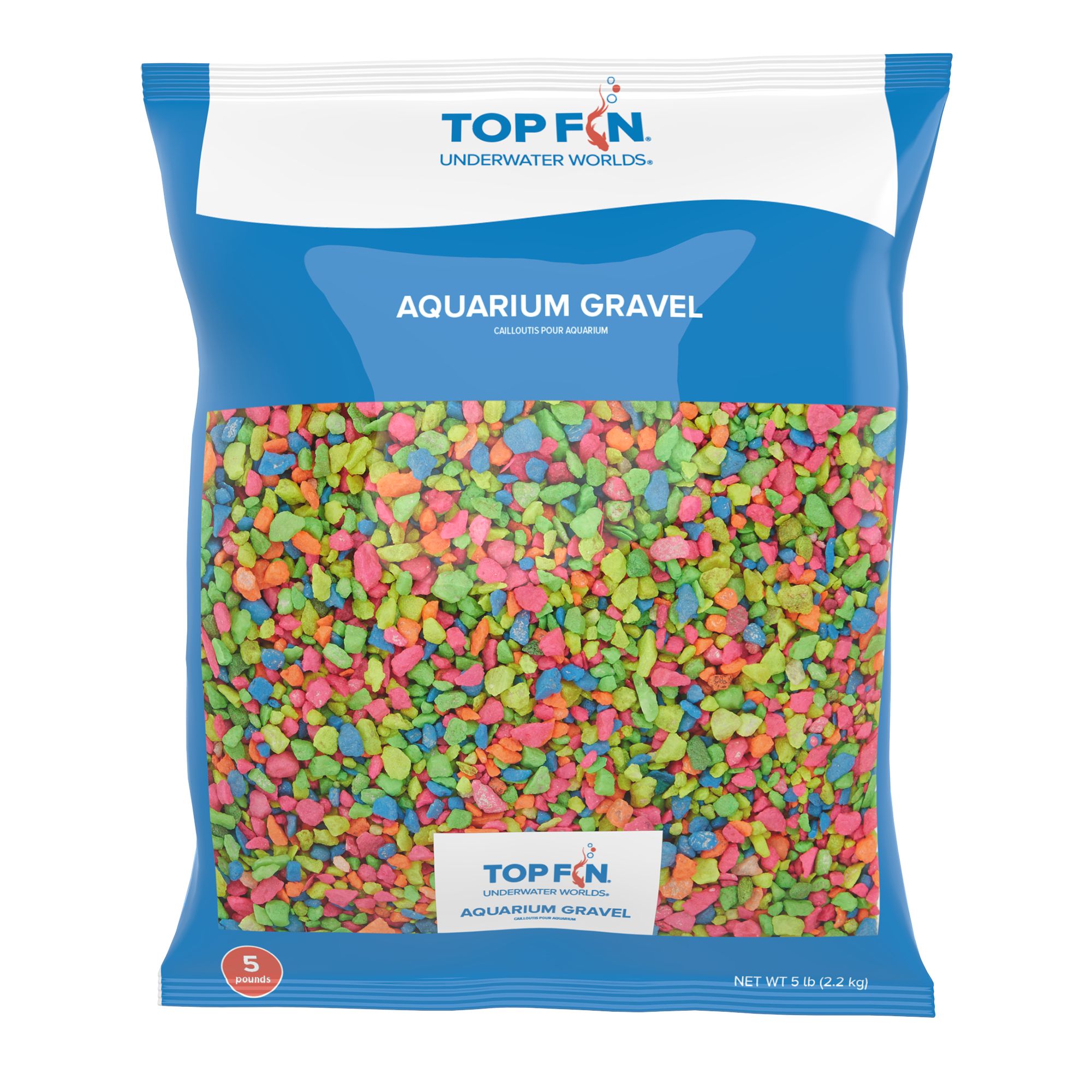 Top Fin® Premium Aquarium Gravel Rainbow