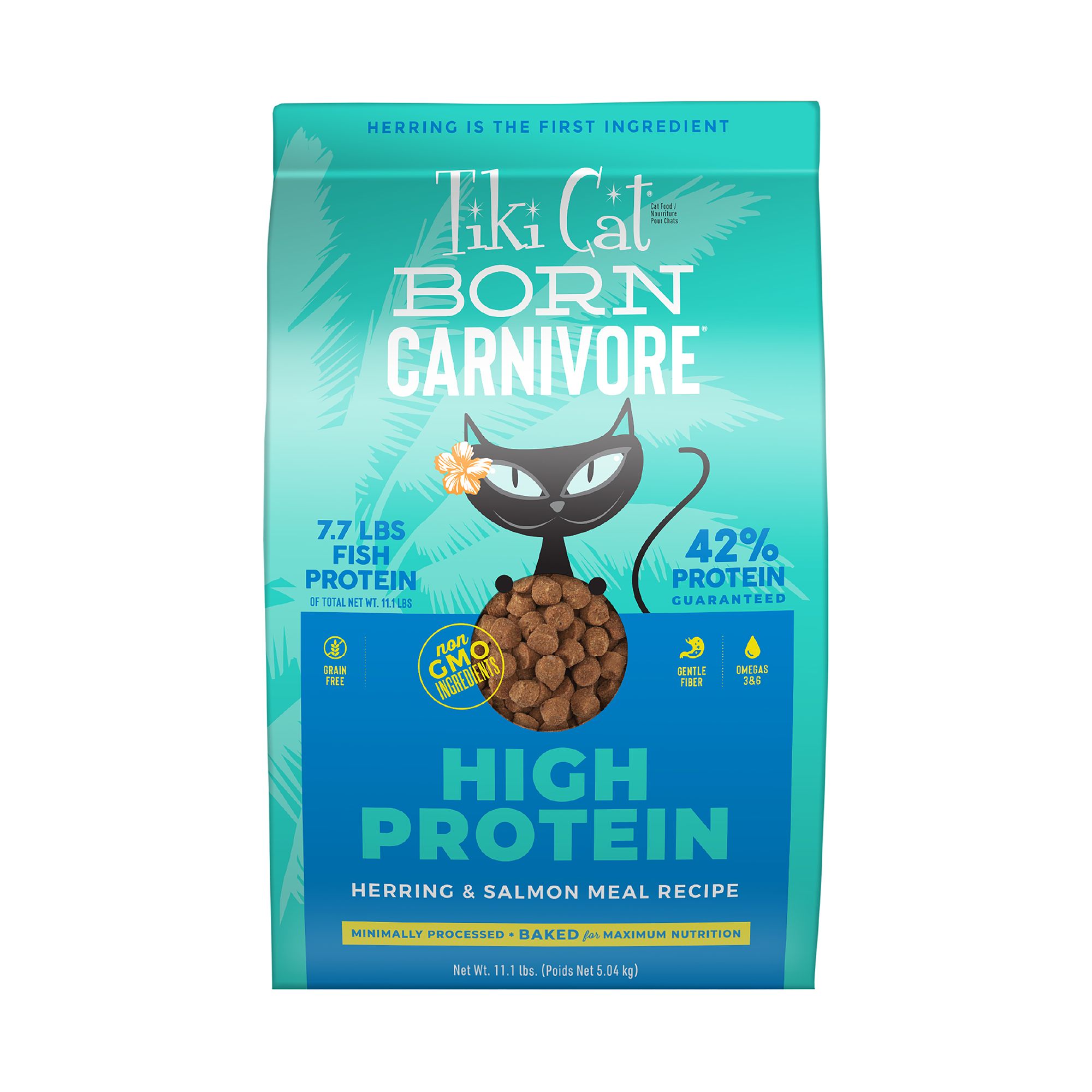Tiki Cat® Born Carnivore® for Cats & Kittens Food Herring & Salmon