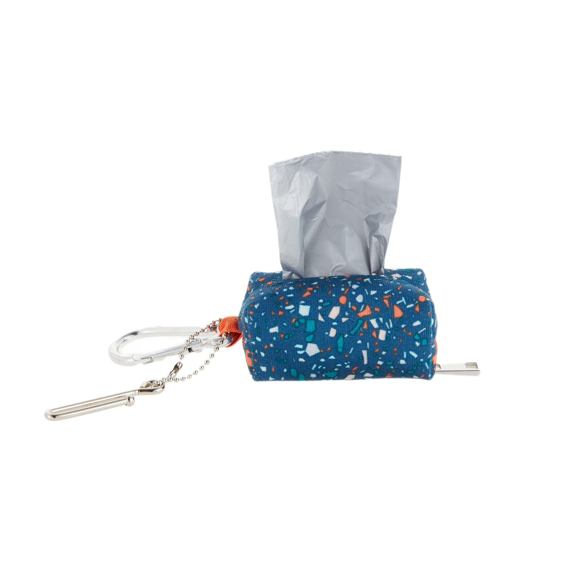 Top Paw® Blue Terrazzo Canvas Waste Bag Dispenser dog Waste Disposal PetSmart