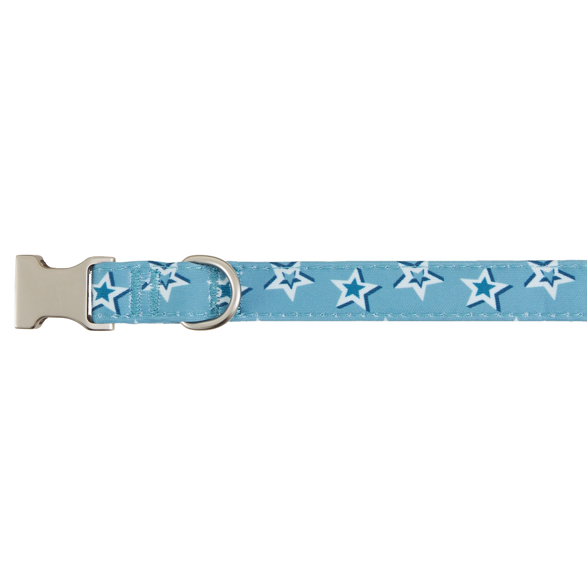 Top Paw® Blue Stars Comfort Neoprene Dog Collar dog Collars PetSmart