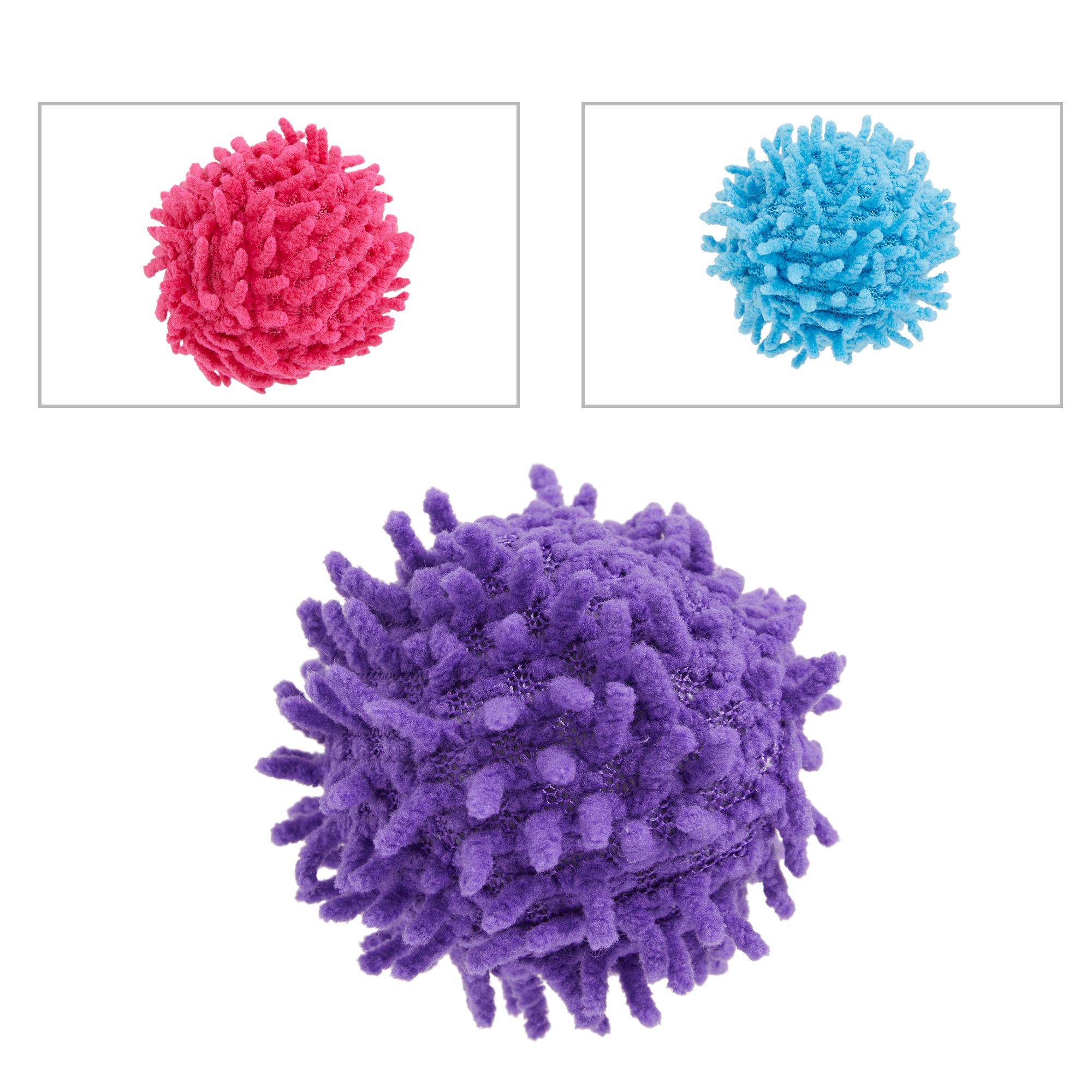 Whisker City® Noodle Plush Ball Cat Toy (COLOR VARIES) cat Balls