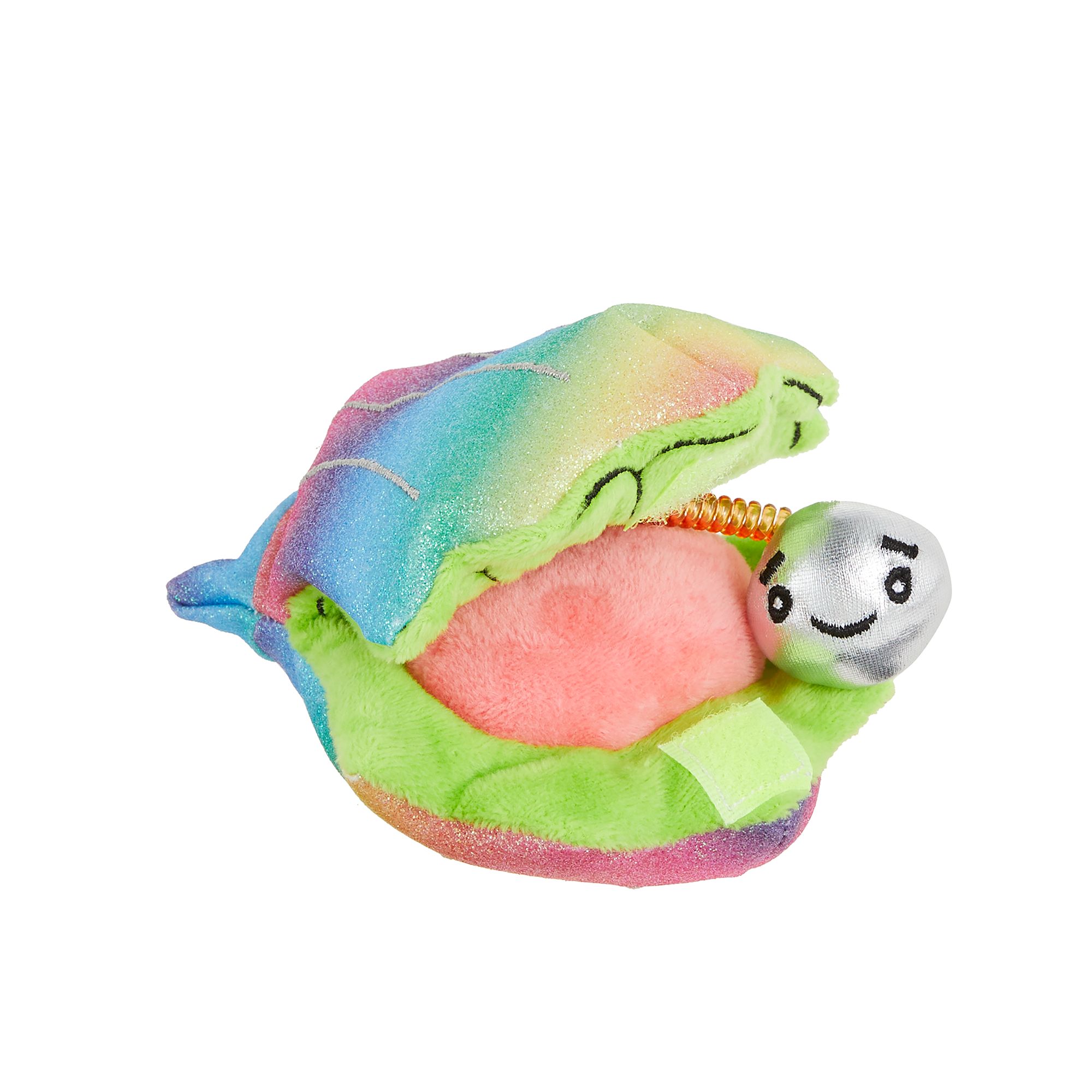 Whisker City® Surprise Clam Cat Toy cat Plush, Balls & Mice PetSmart