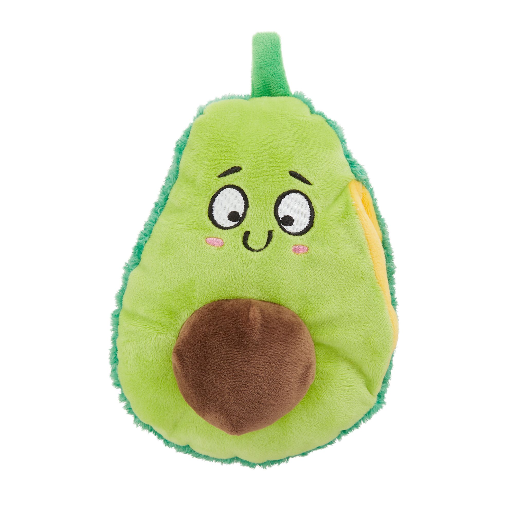 OMG! SURPRISE™ Guac Your World Avocado Reversible Dog Toy Plush, Squeaker dog Plush Toys