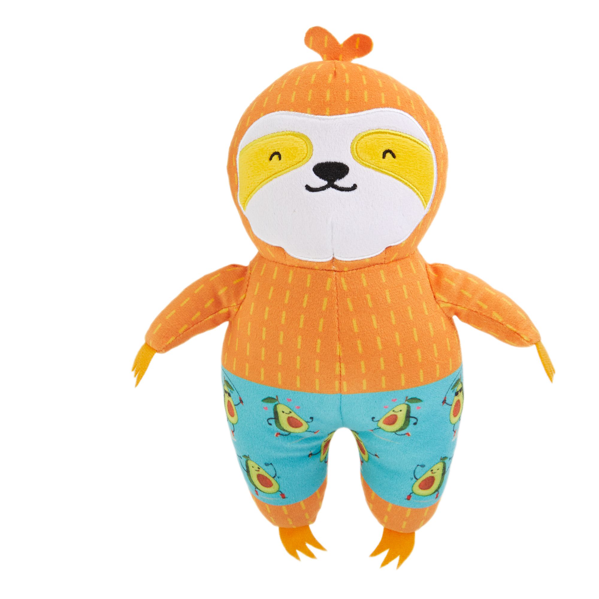 Top Paw® Sloth Dog Toy Plush, Squeaker dog Plush Toys PetSmart