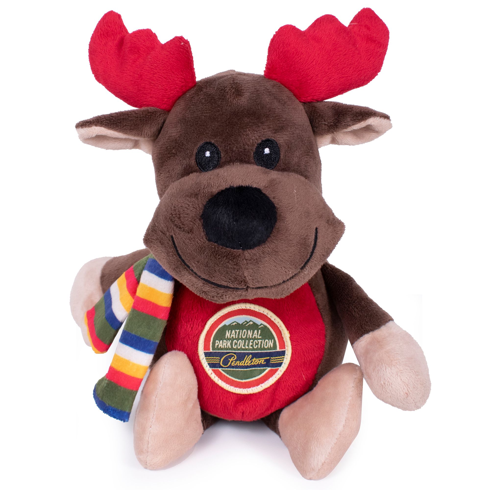 Pendleton Plush Moose Dog Toy Squeaker
