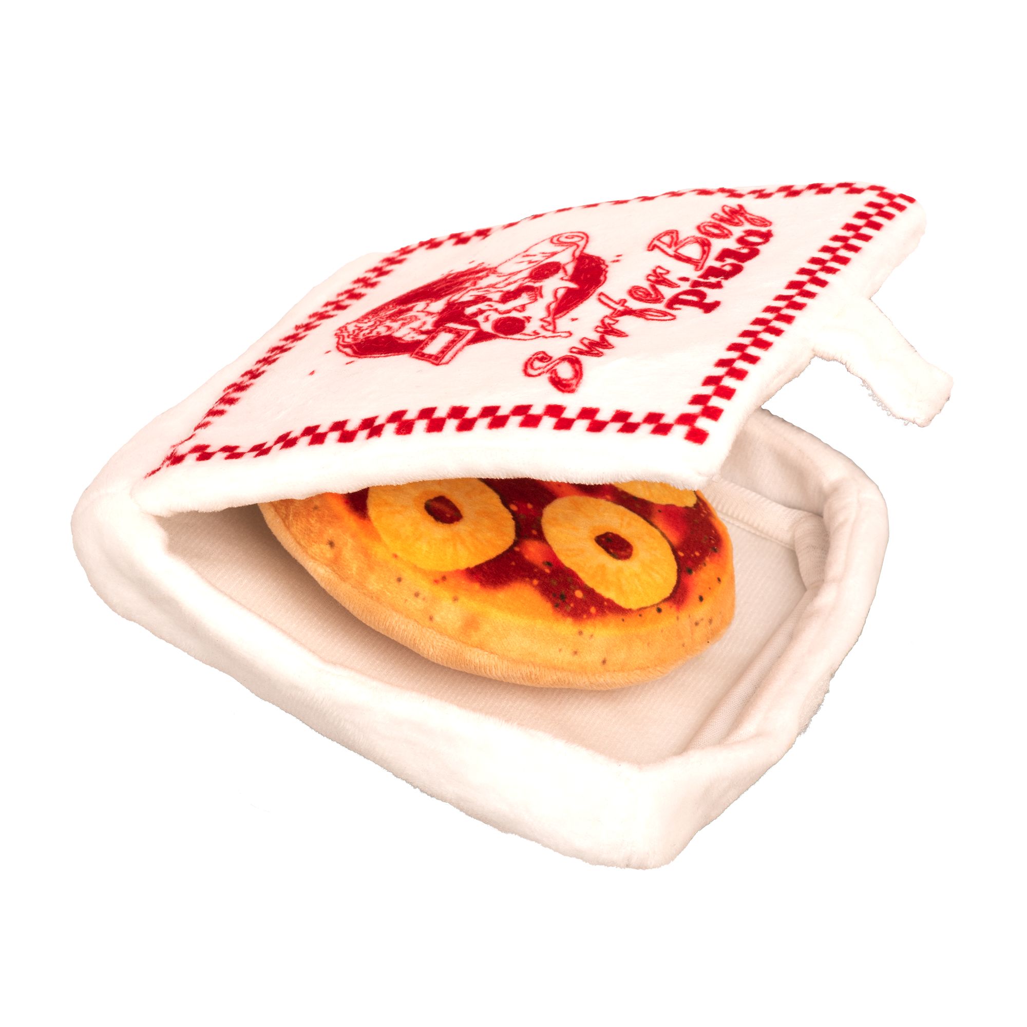 Netflix Stranger Things Pineapple Pizza Nesting Dog Toy Plush