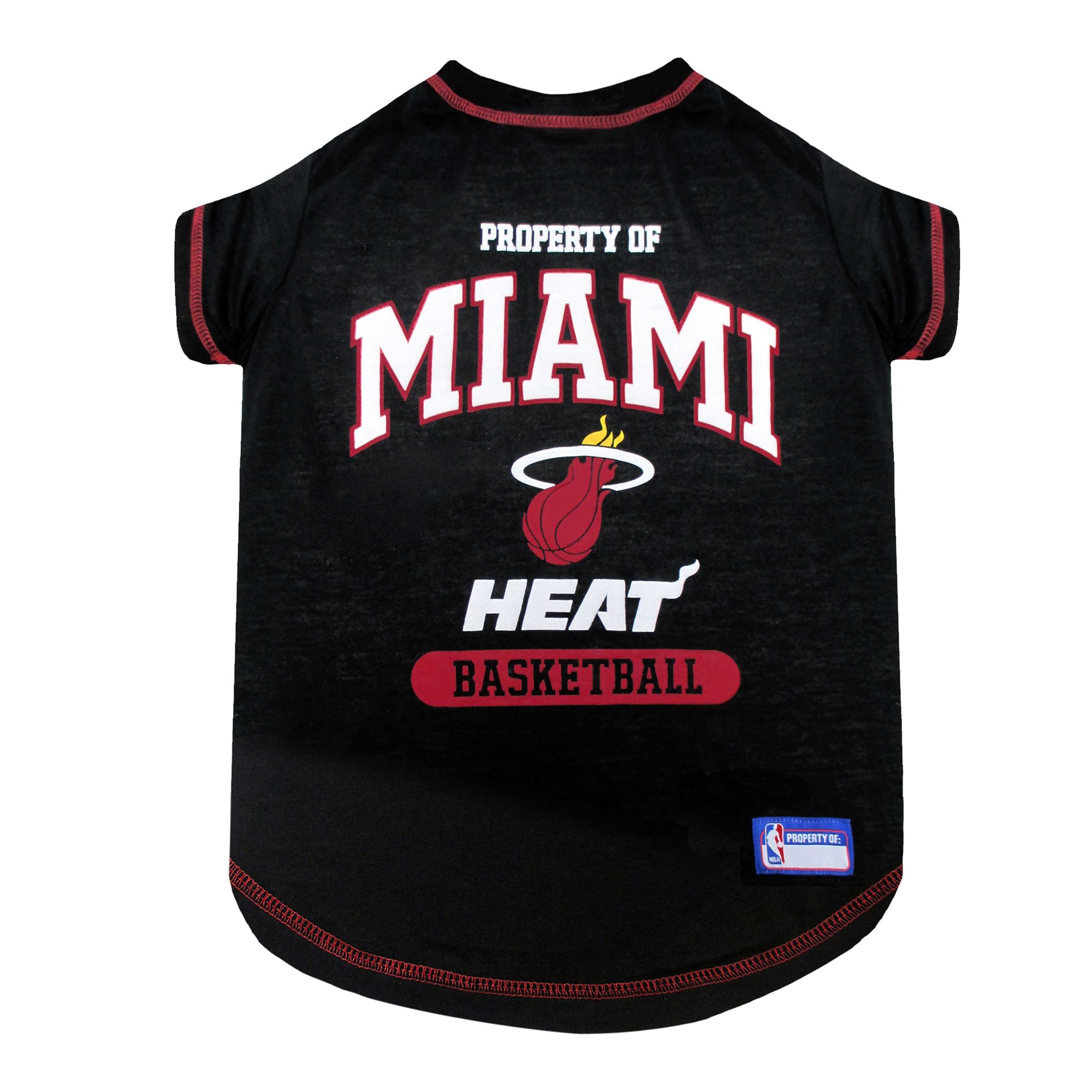 Pets First Miami Heat Tee dog Jerseys & Team Sports PetSmart