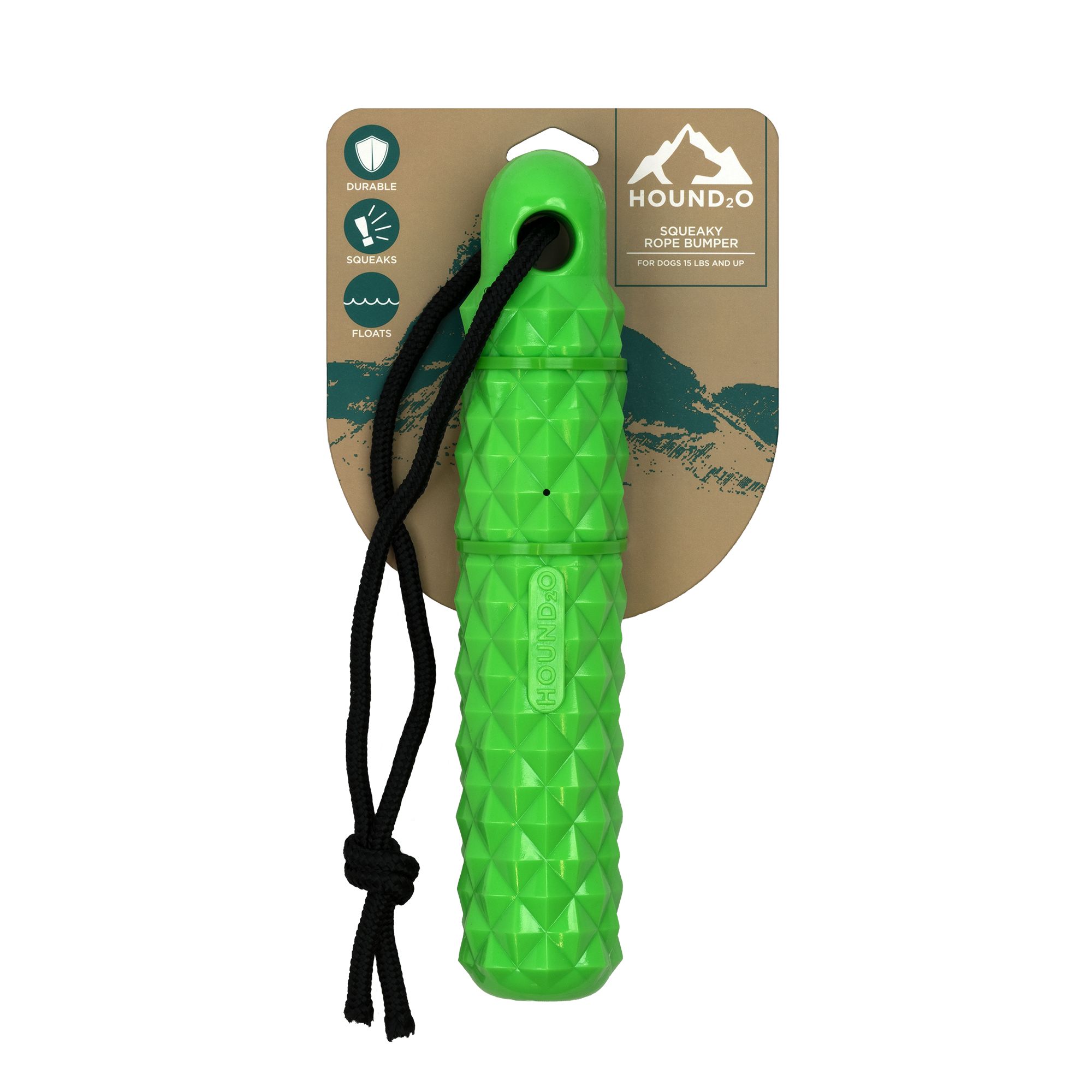 Hound2O Squeaky Rope Bumper Dog Toy dog Fetch Toys PetSmart