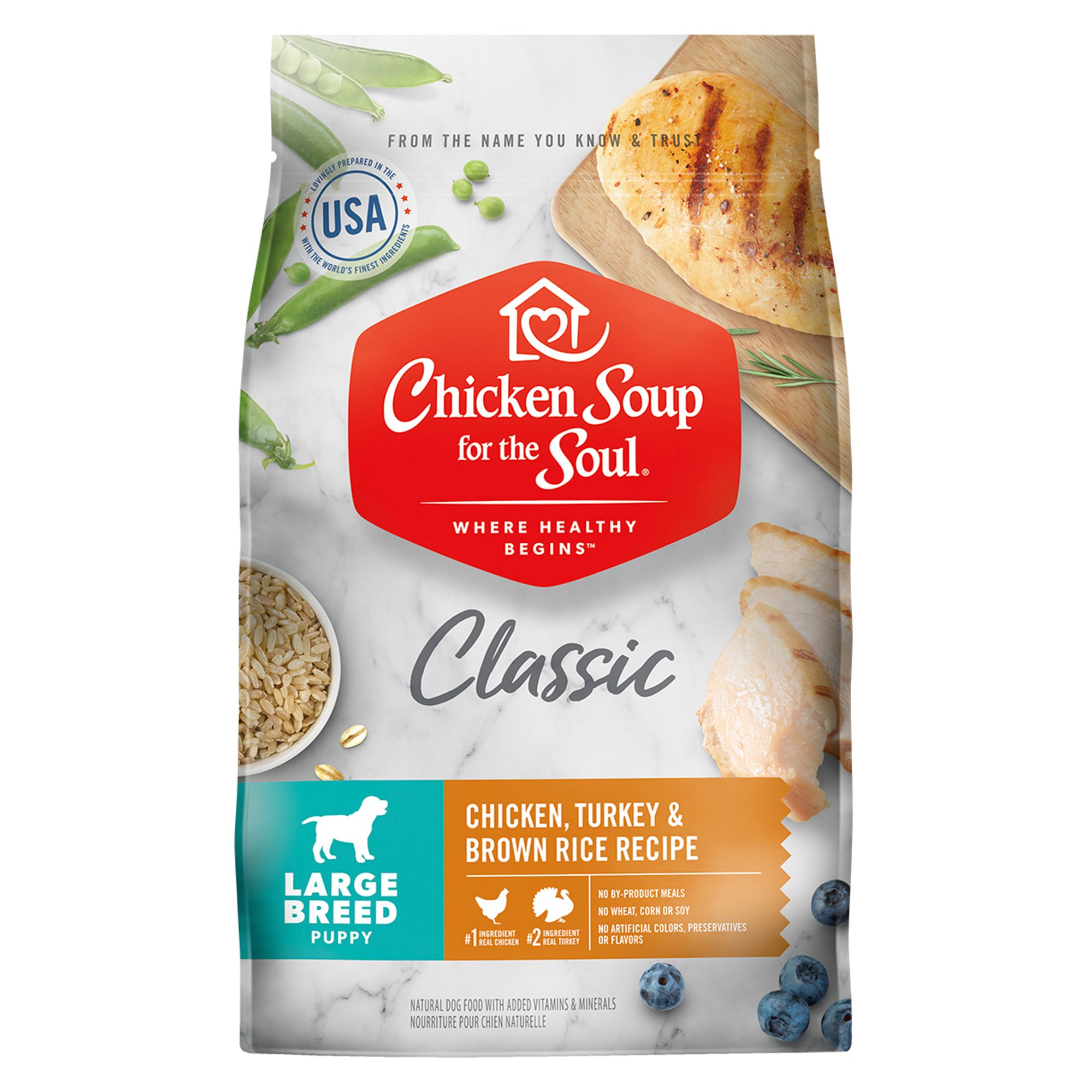 Chicken Soup for the Soul Large Breed Puppy Dry Dog Food Chicken