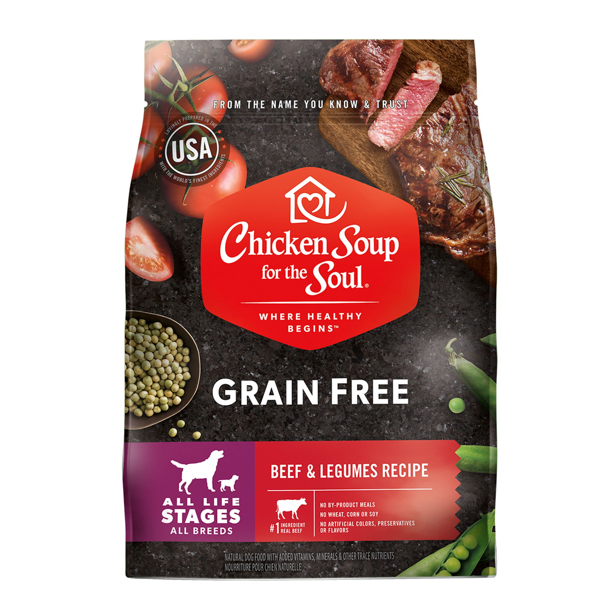 Chicken Soup for the Soul All Life Stages Dry Dog Food Grain Free