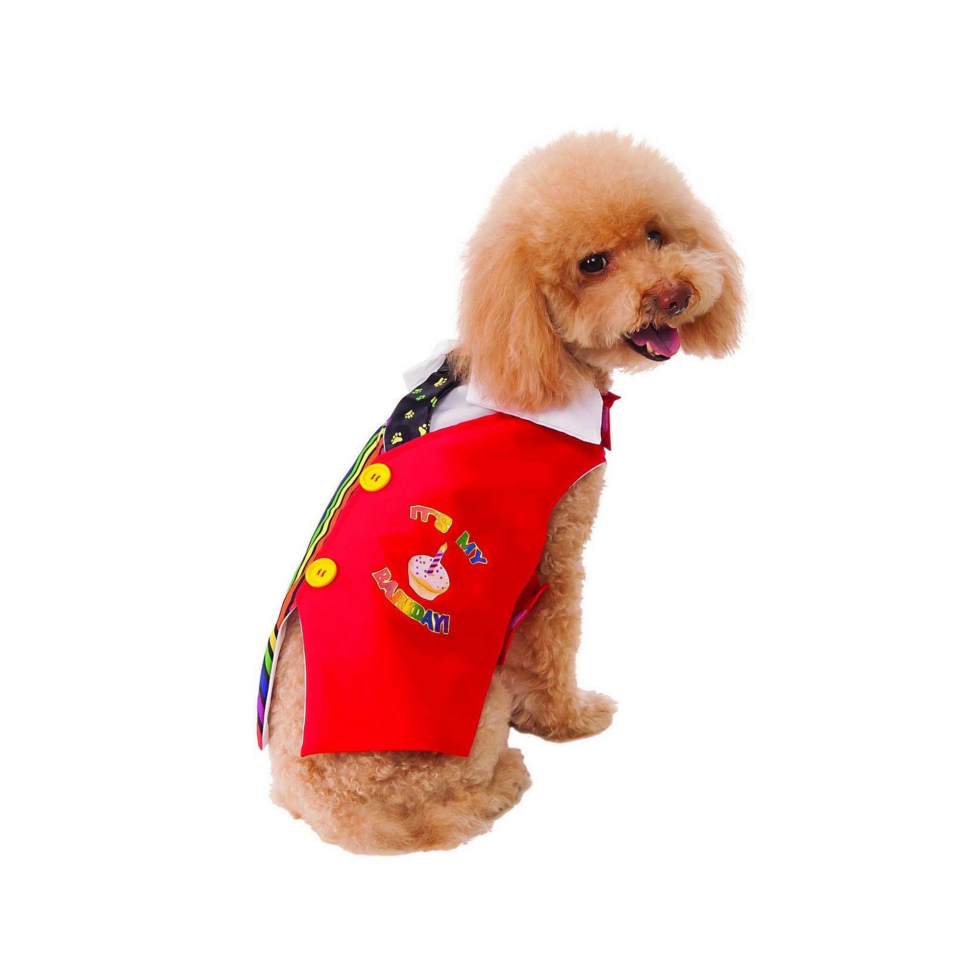Rubie's Pet Shop Happy Barkday Vest Dog Costume dog Costumes PetSmart