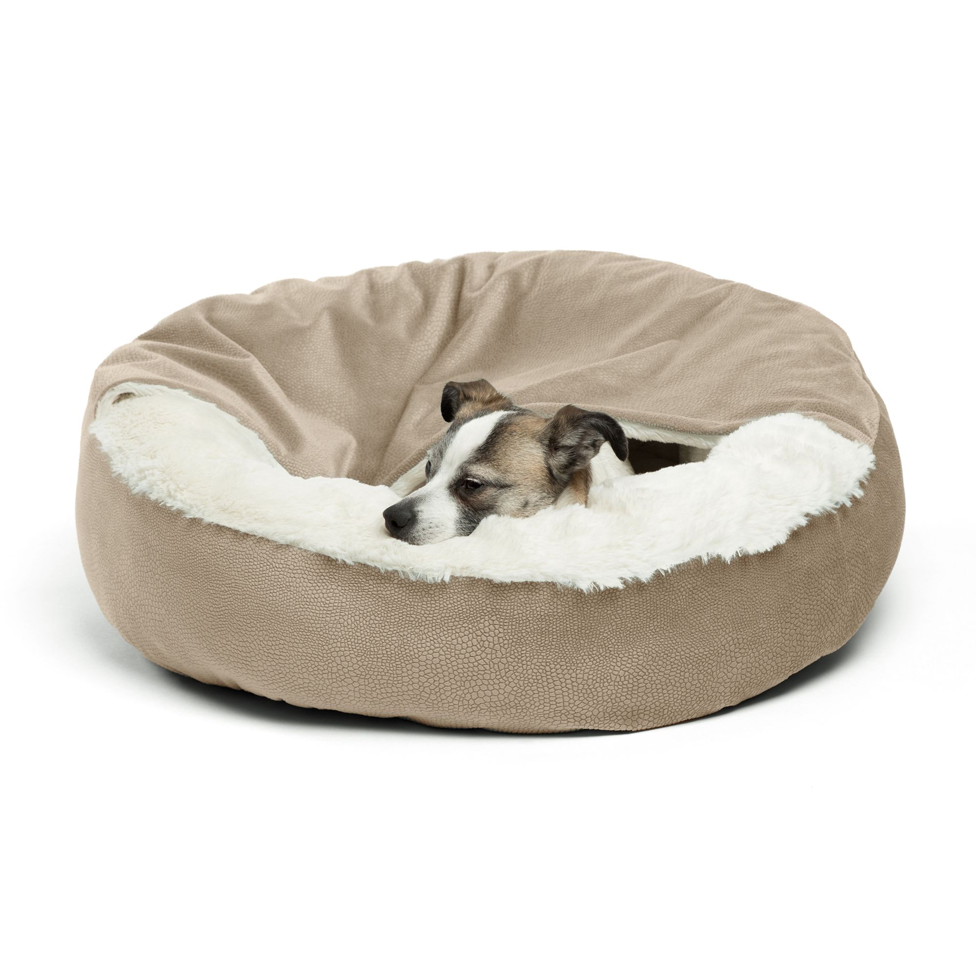Best Friends by Sheri Cozy Cuddler Covered Cat & Dog Bed dog Cuddler
