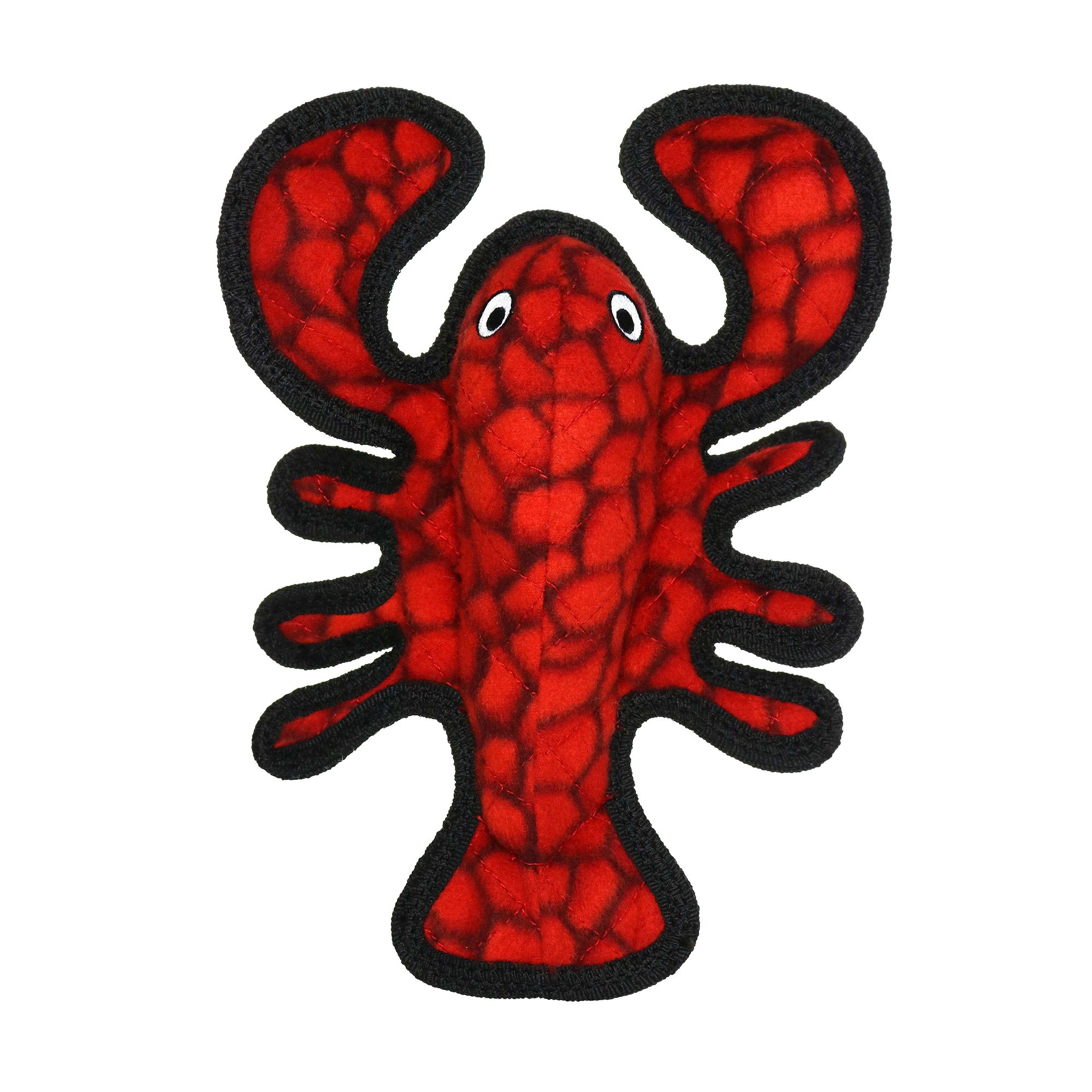 TUFFY® Ocean Creature Junior Lobster Dog Toy Tough Plush