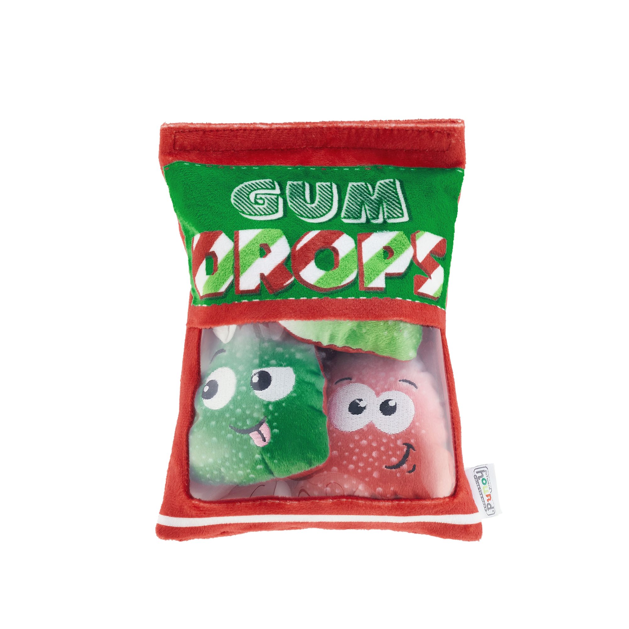 Outward Hound® Holiday Gum Drops Puzzle Snack Bag Dog Toy Squeaker