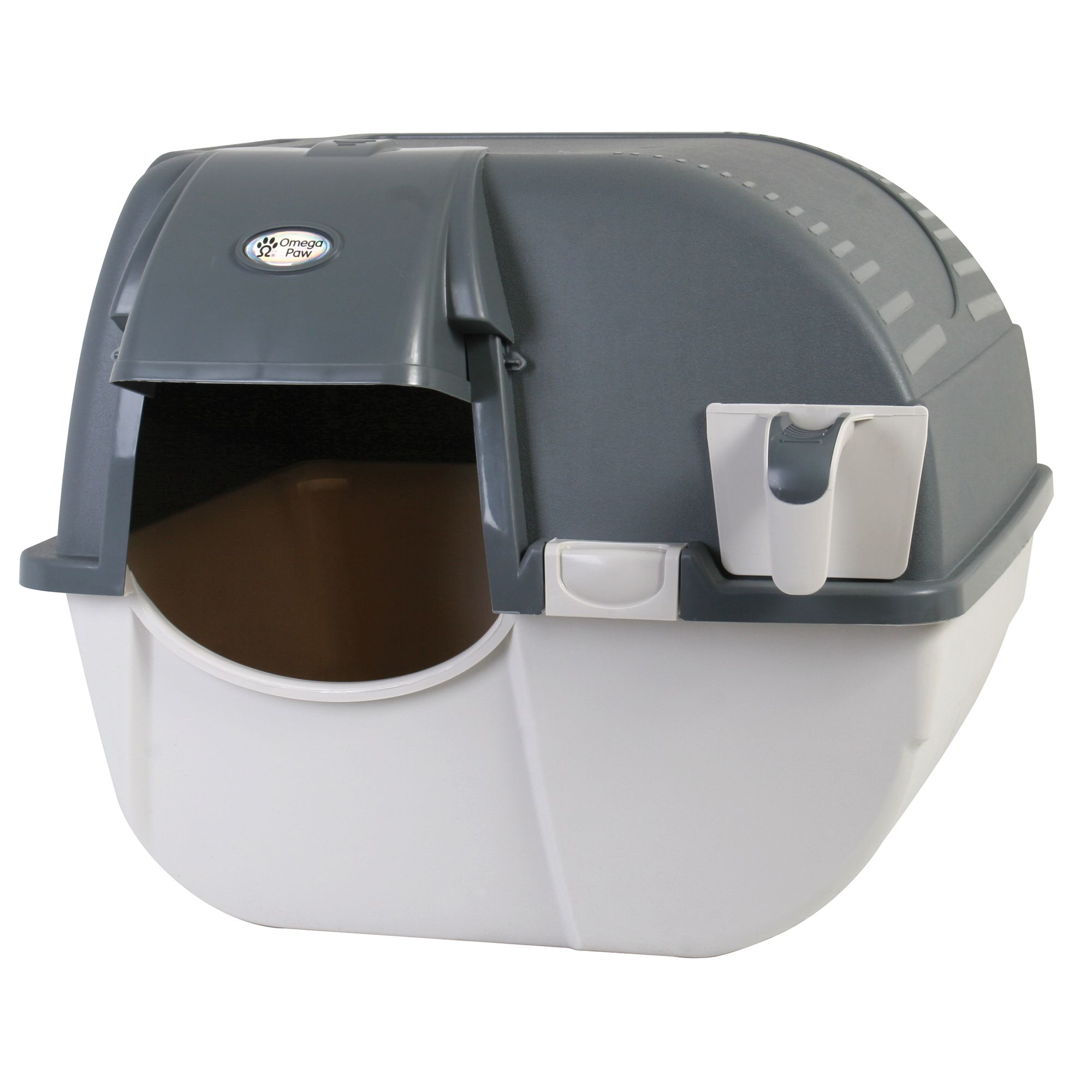 Omega Paw Roll 'n Clean Cat Litter Box