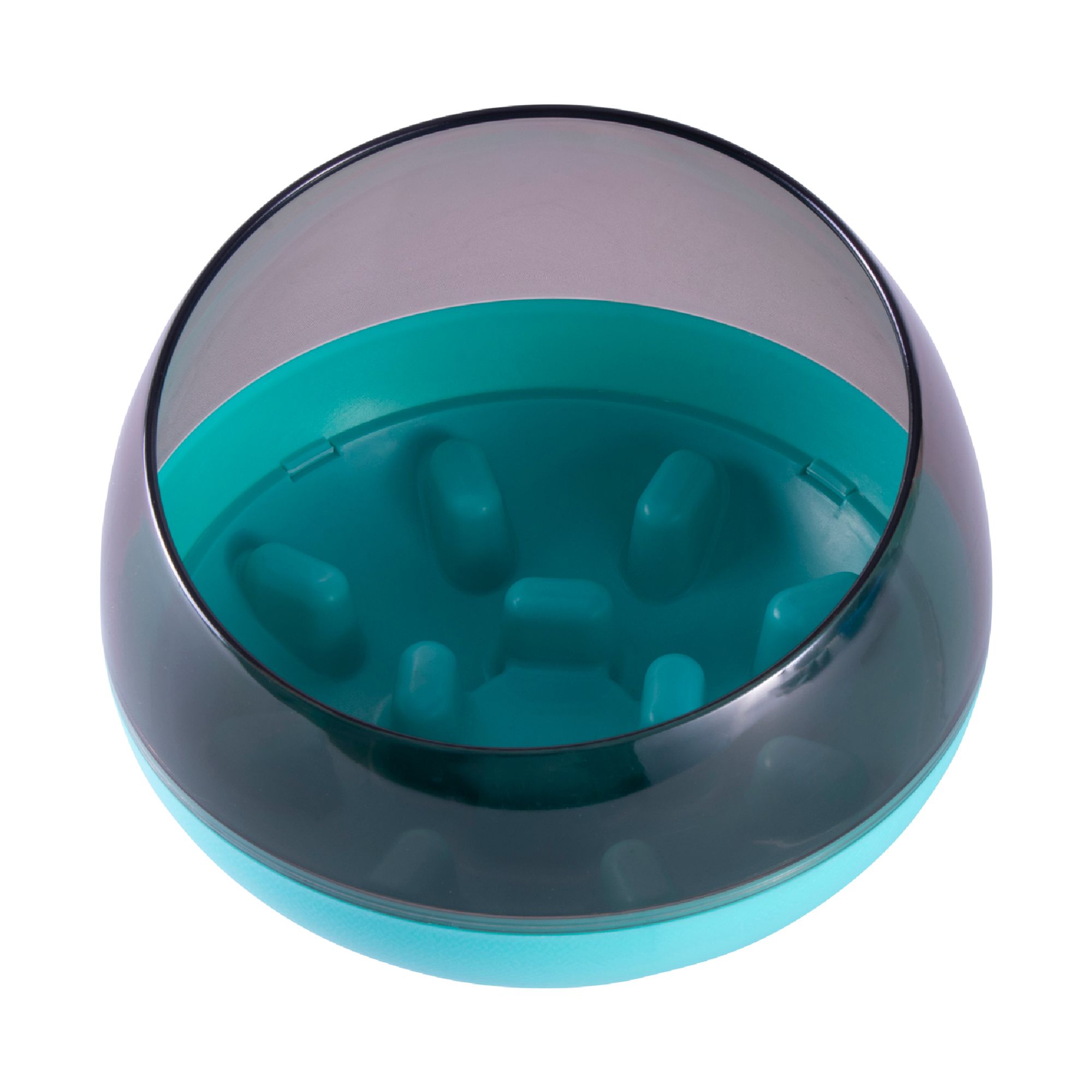 Pet Life Tumbowl Slow Feeding Pet Bowl, 5cup dog Food & Water Bowls