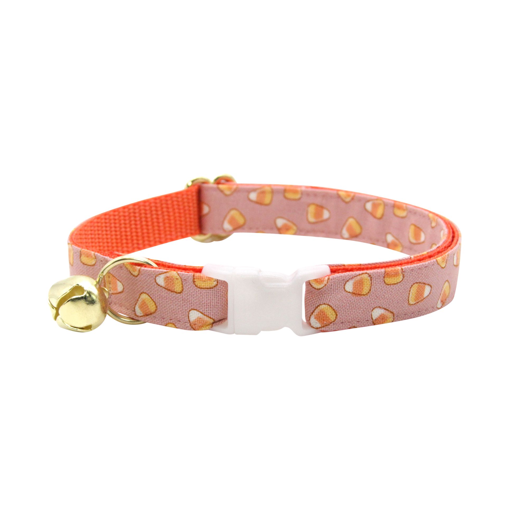 Made By Cleo® Sweet Tooth Candy Corn Breakaway Cat Collar cat Collars