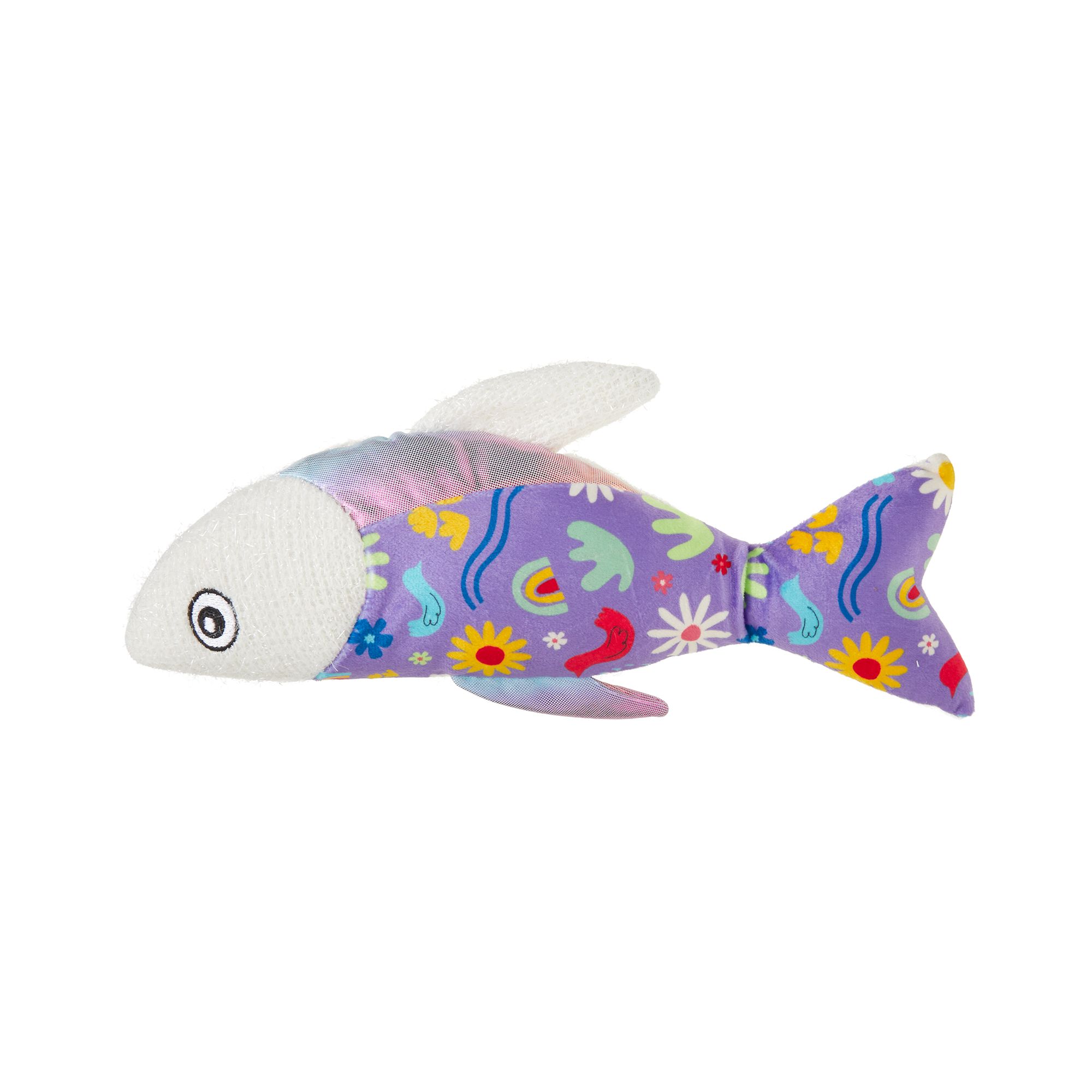 Whisker City® Fish Kicker Cat Toy cat Plush, Balls & Mice PetSmart