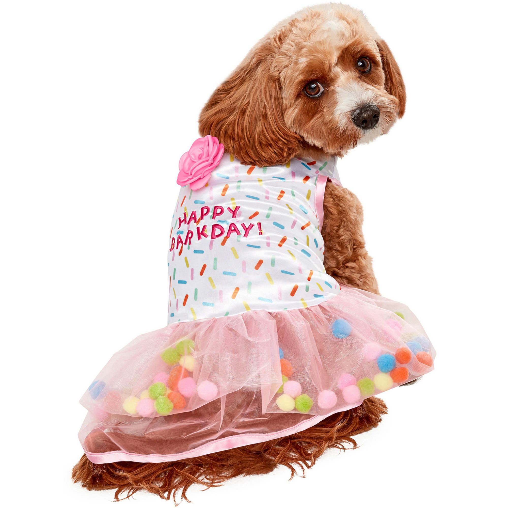 Rubie's Pet Shop Birthday Sprinkle Party Dog Dress dog Costumes