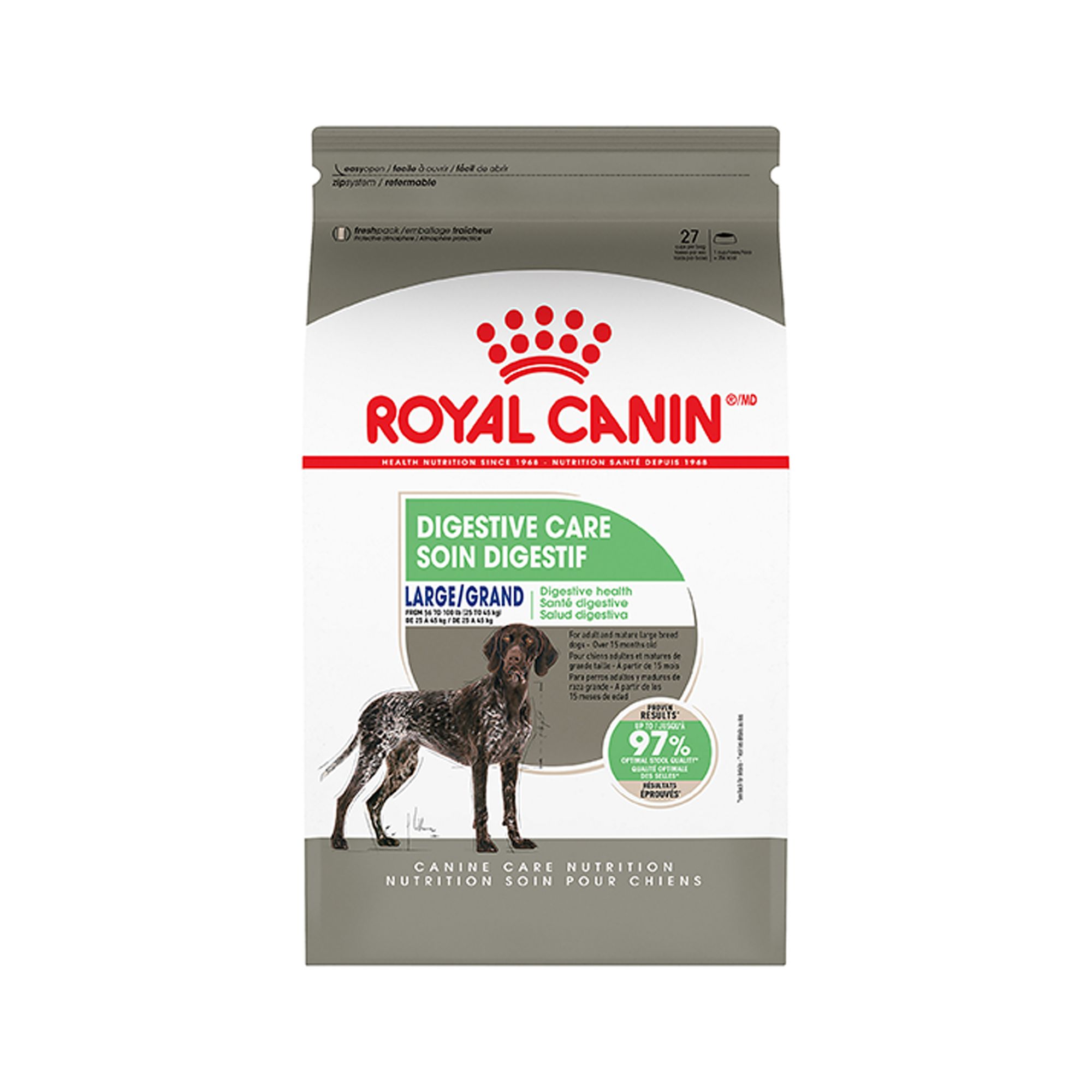 Royal Canin® Canine Care Nutrition Digestive Care Large Breed Adult Dog Dry Food 30 lb dog