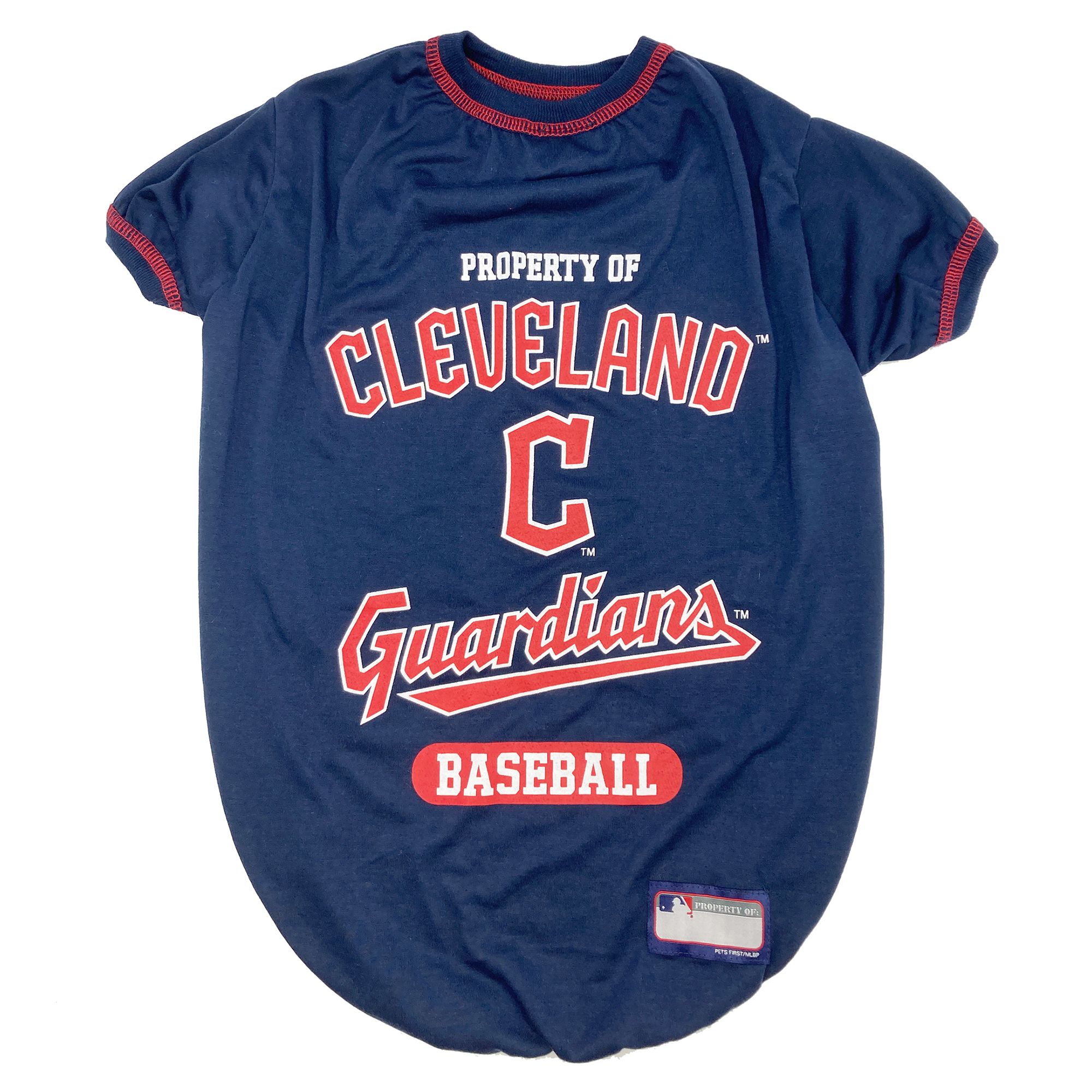 Pets First Cleveland Guardians Dog Tee Shirt dog Jerseys & Team
