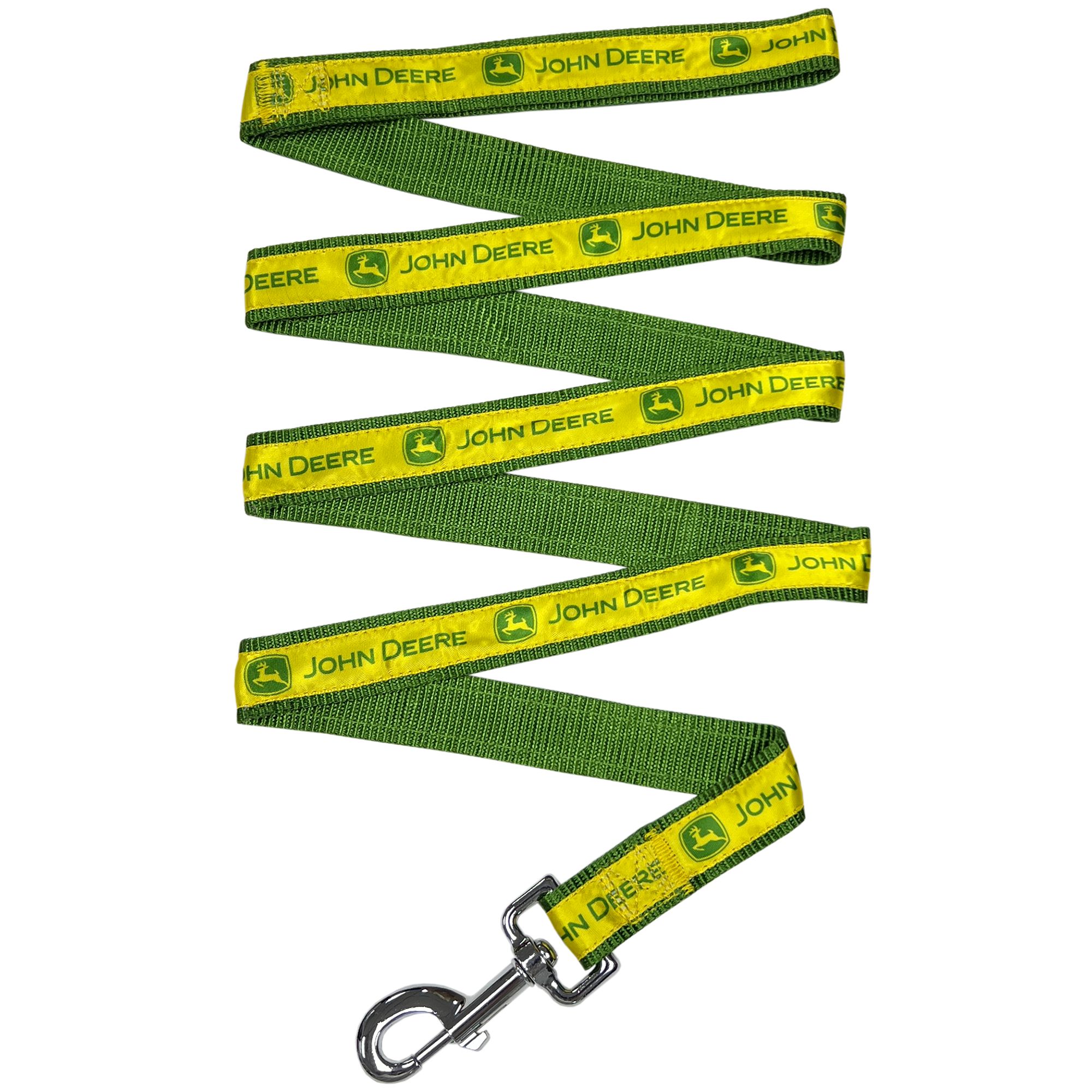 Pets First John Deere Satin Dog Leash Featured Shops Fan Shop PetSmart